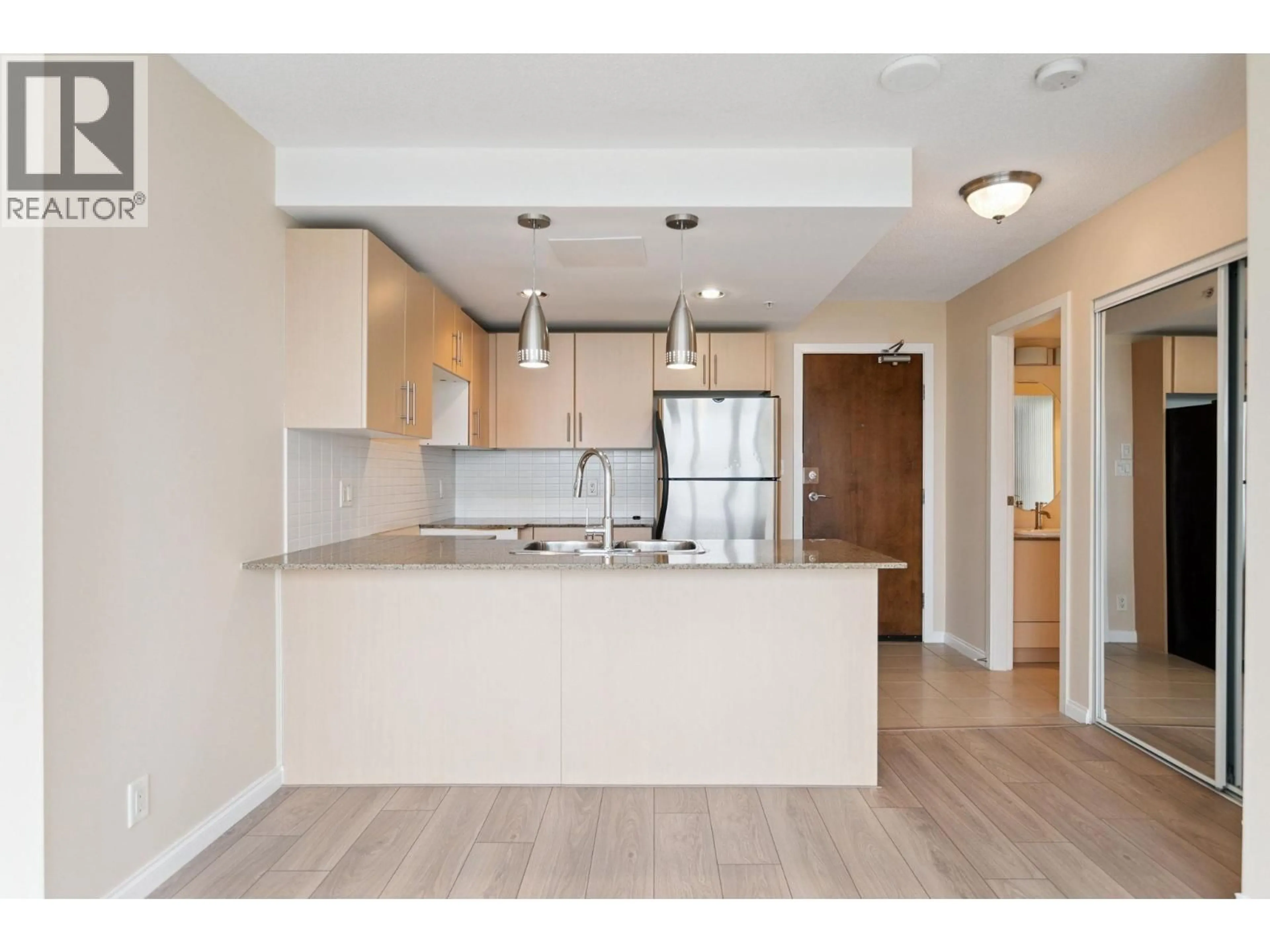 Open concept kitchen, wood/laminate floor for 2008 - 550 TAYLOR STREET, Vancouver British Columbia V6B1N8