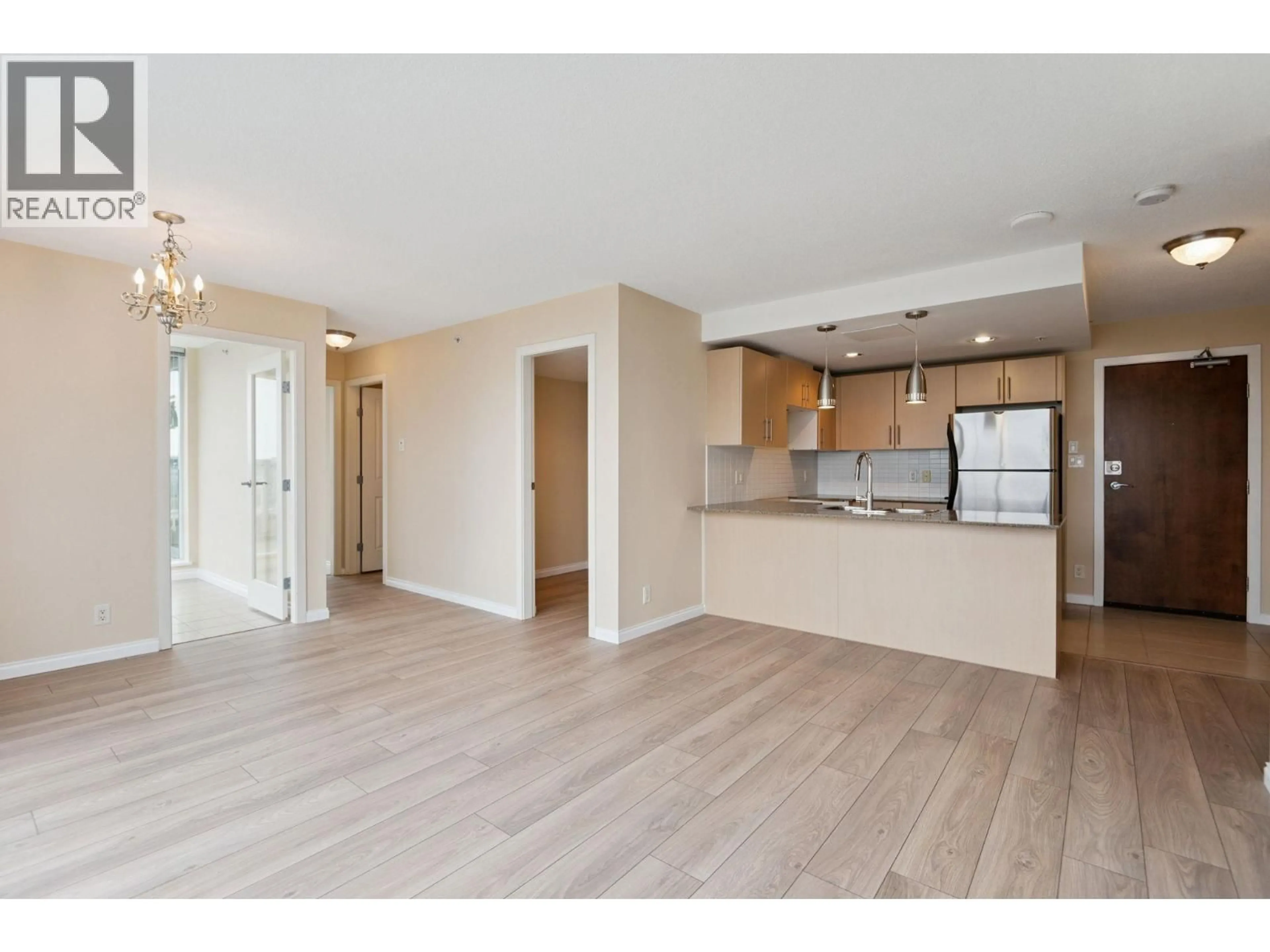 Open concept kitchen, wood/laminate floor for 2008 - 550 TAYLOR STREET, Vancouver British Columbia V6B1N8