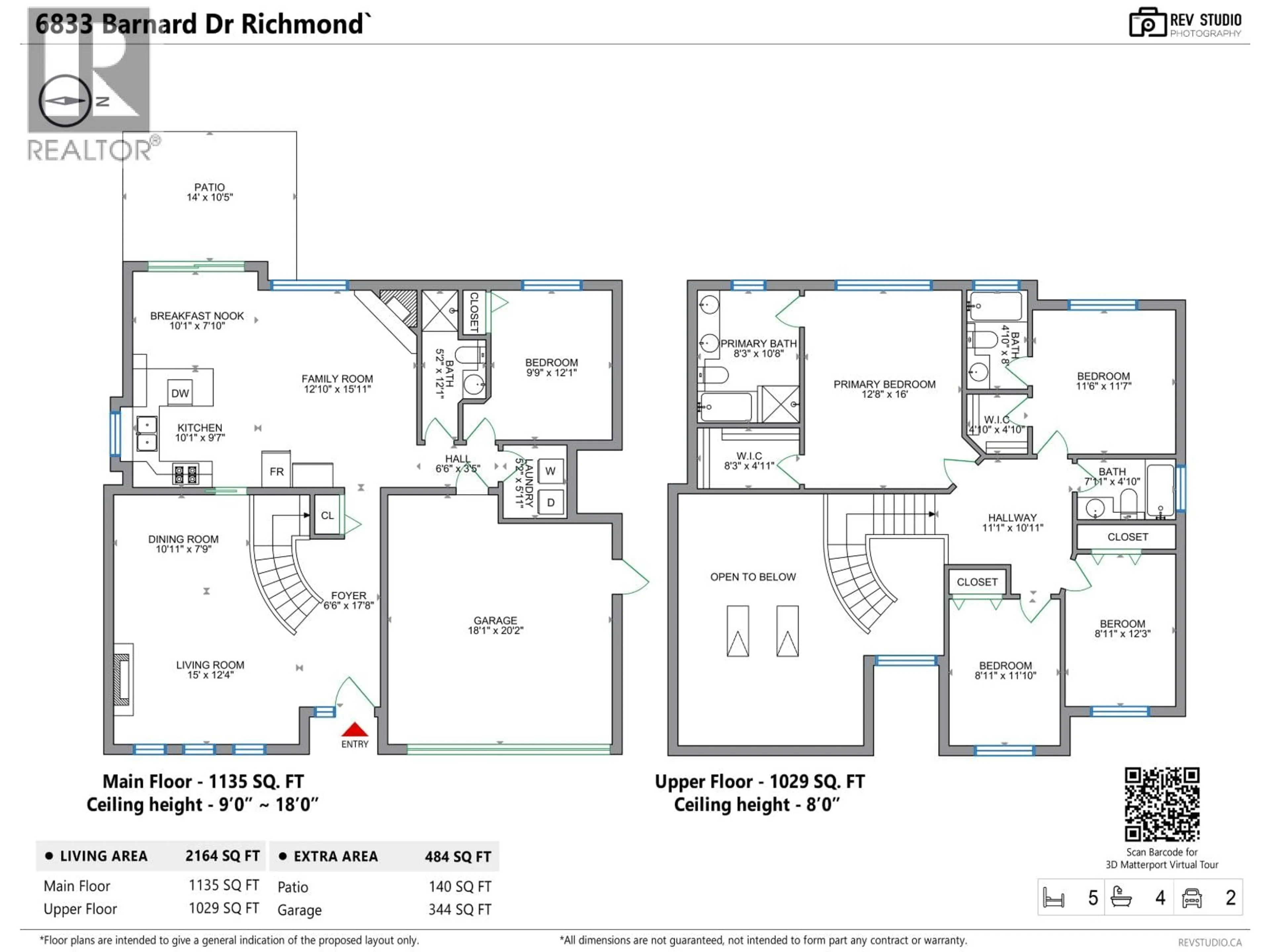 Floor plan for 6833 BARNARD DRIVE, Richmond British Columbia V7C5T3
