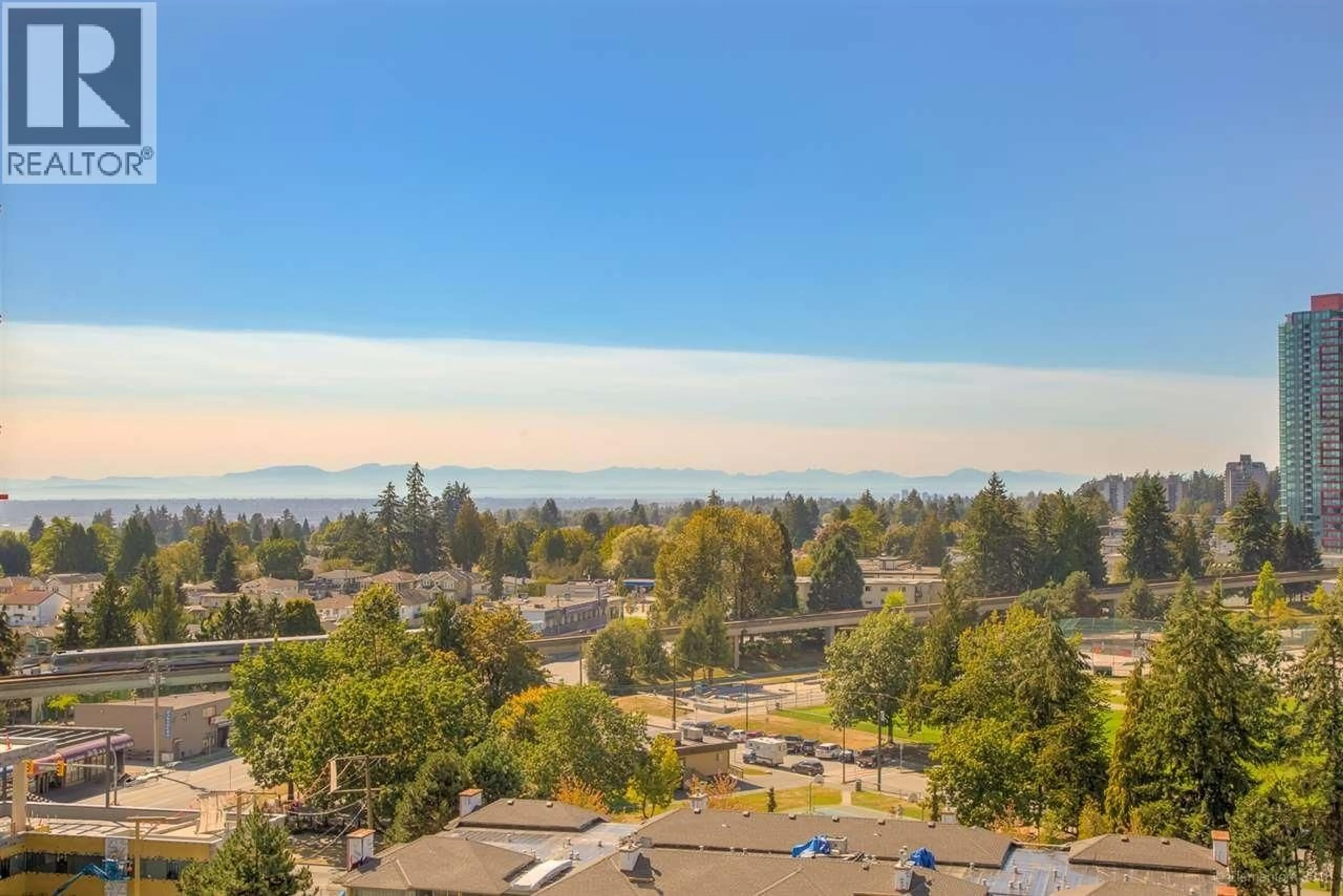 A pic from outside/outdoor area/front of a property/back of a property/a pic from drone, water/lake/river/ocean view for 1102 - 6700 DUNBLANE AVENUE, Burnaby British Columbia V5H0J3