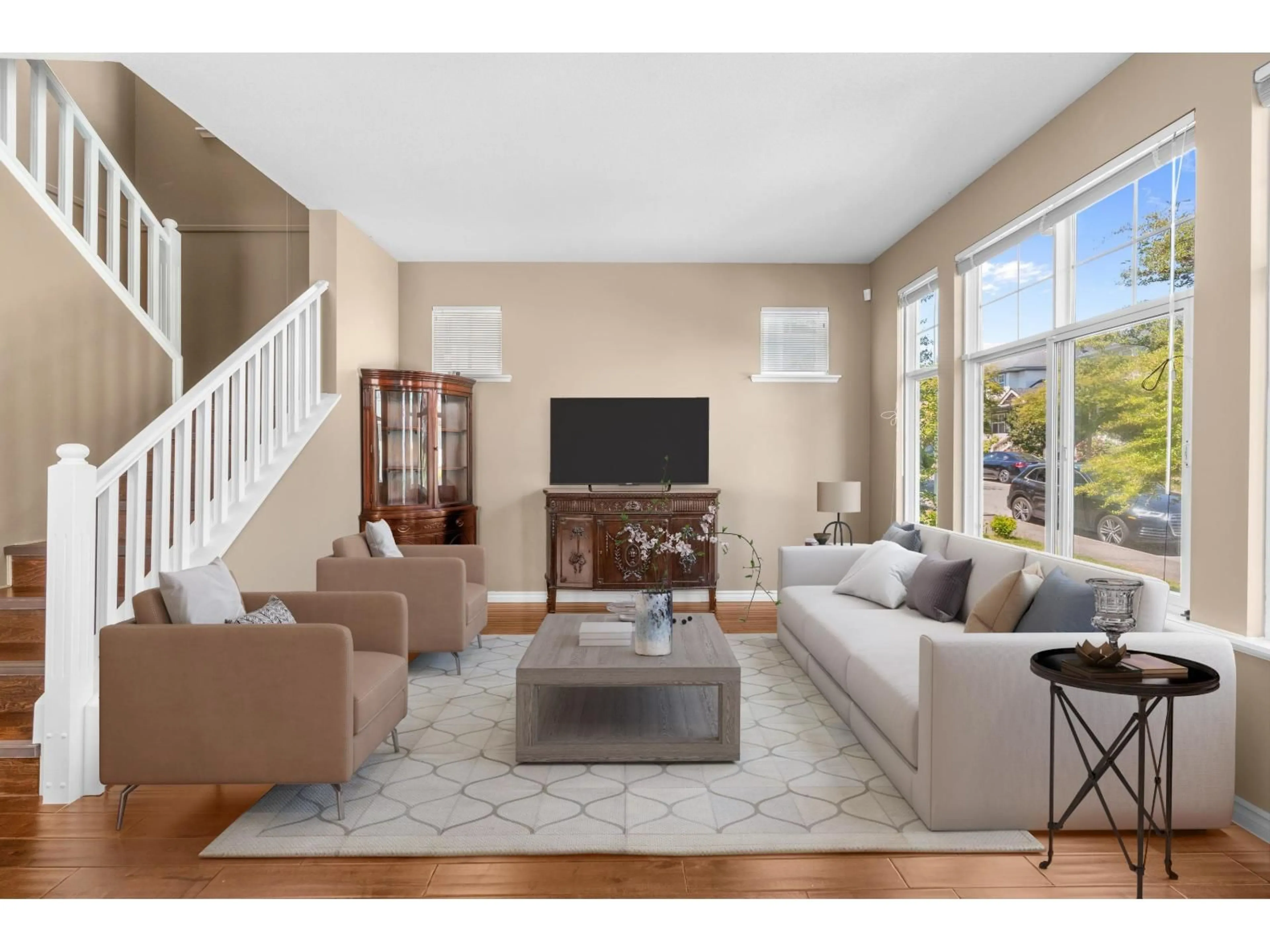 Living room with furniture, unknown for 14876 57B, Surrey British Columbia V3S8W5