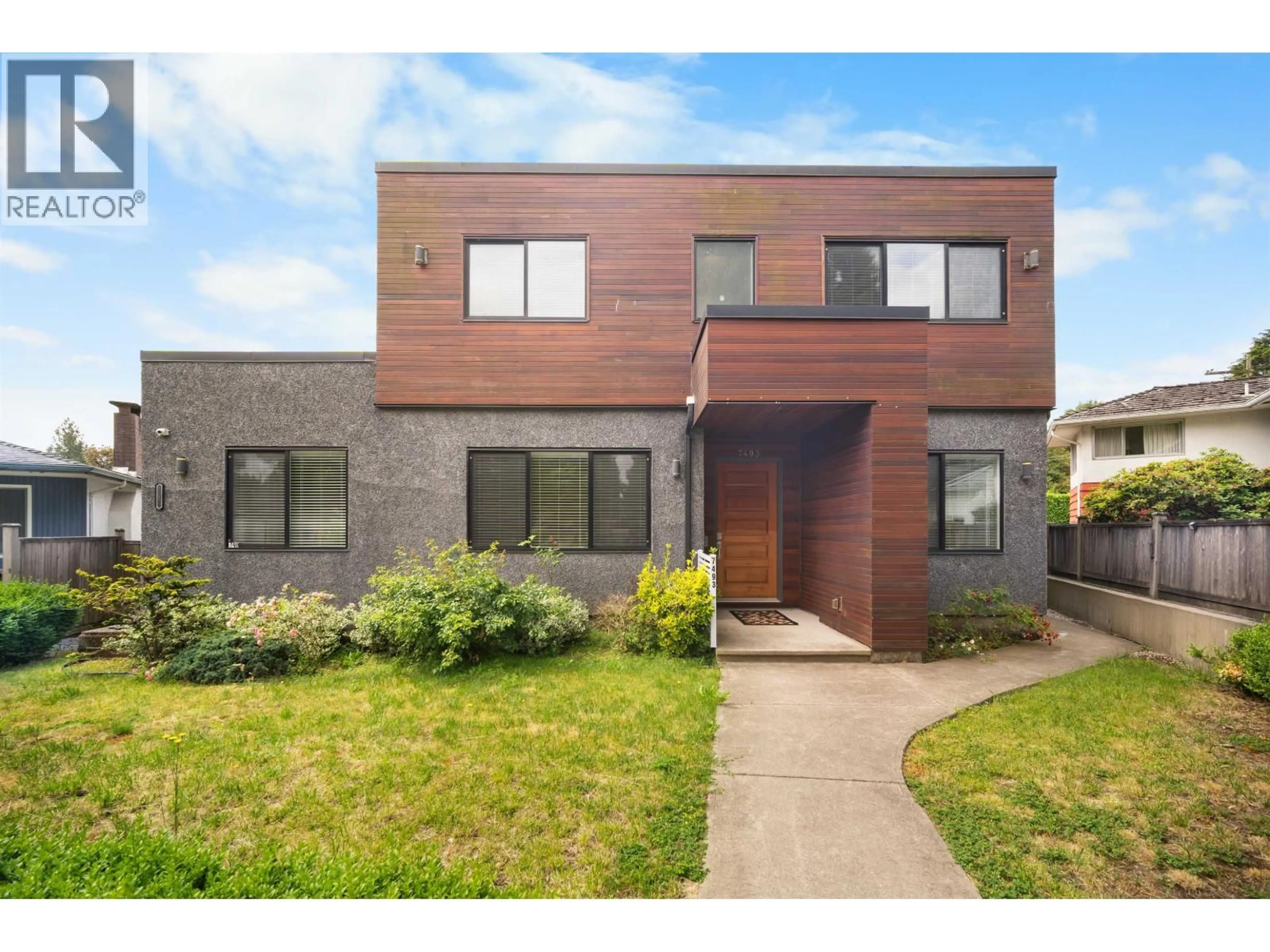 Home with brick exterior material, street for 7493 GATINEAU PLACE, Vancouver British Columbia V5S2S3