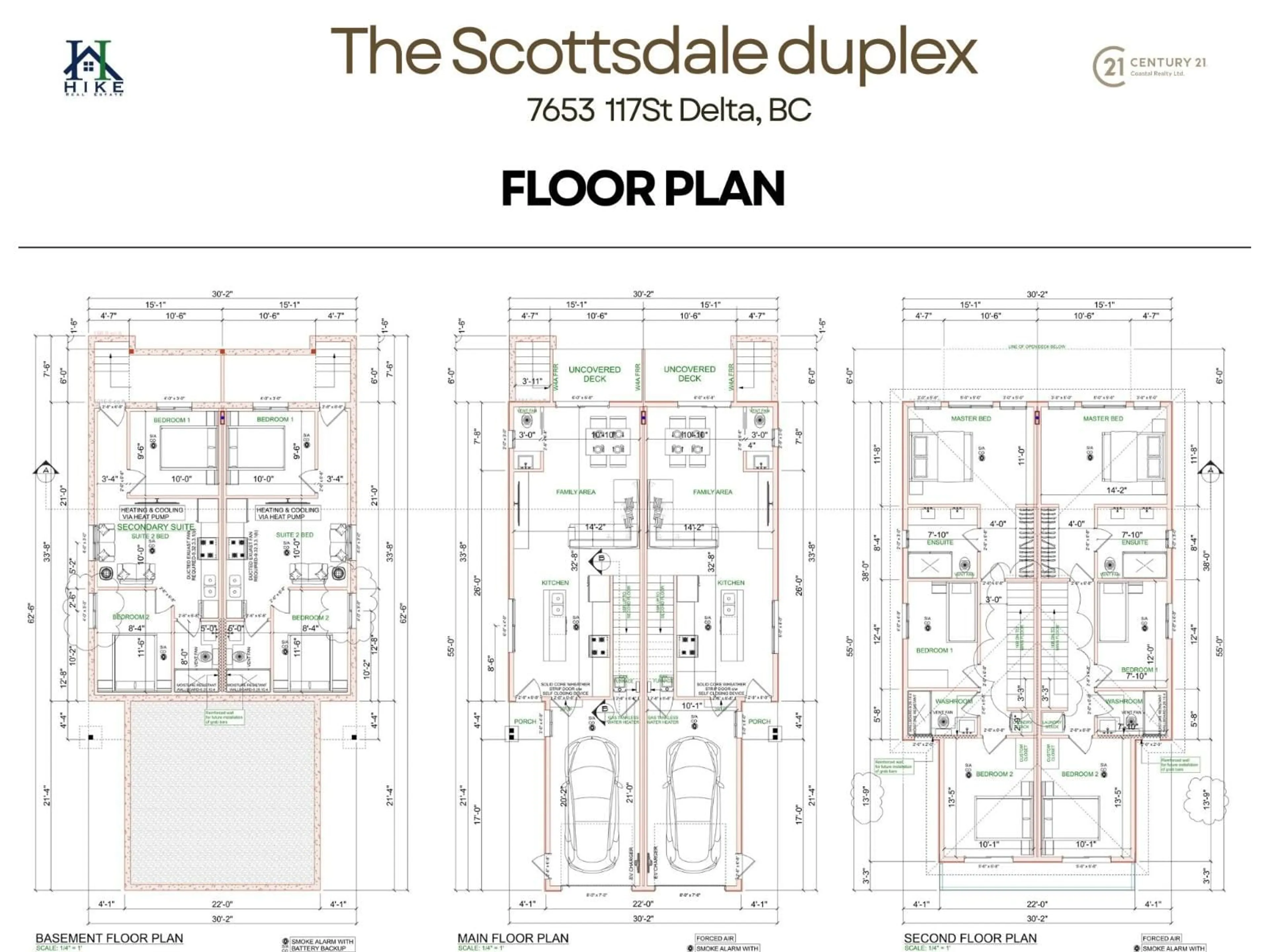 Floor plan for 1 - 7653 117, Delta British Columbia V4C6A7