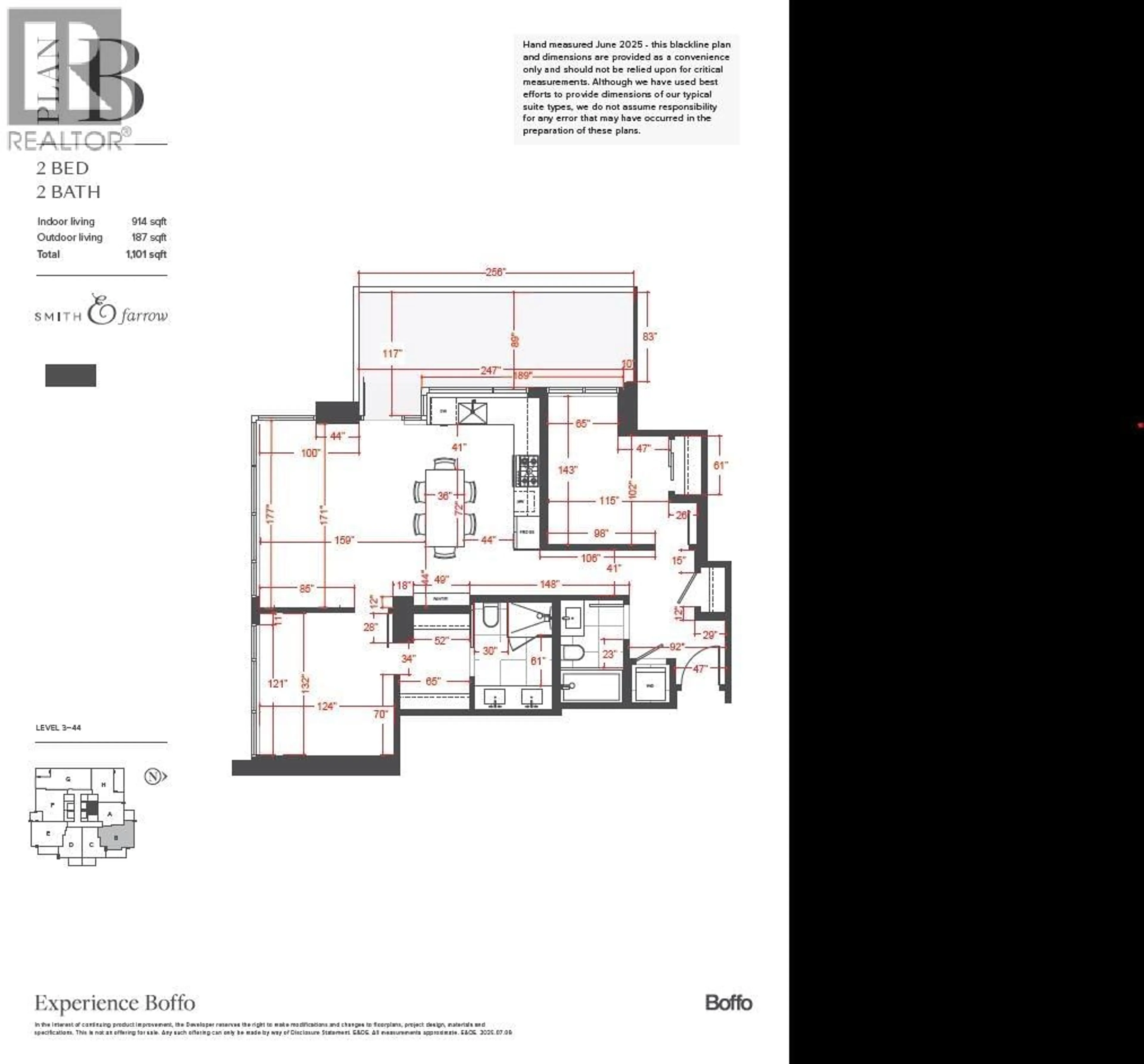 Floor plan for 1502 - 720 FARROW STREET, Coquitlam British Columbia V3J0P3