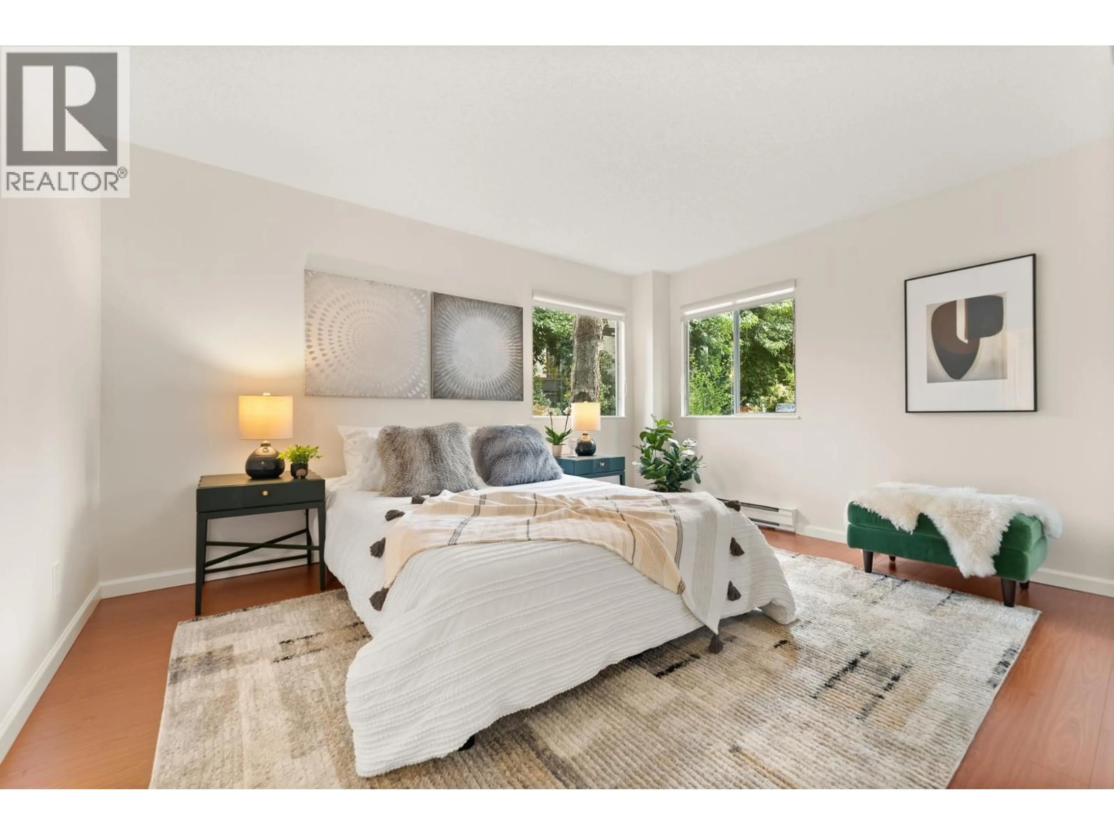 Bedroom with bed, unknown for 210 - 1508 MARINER WALK, Vancouver British Columbia V6J4X9