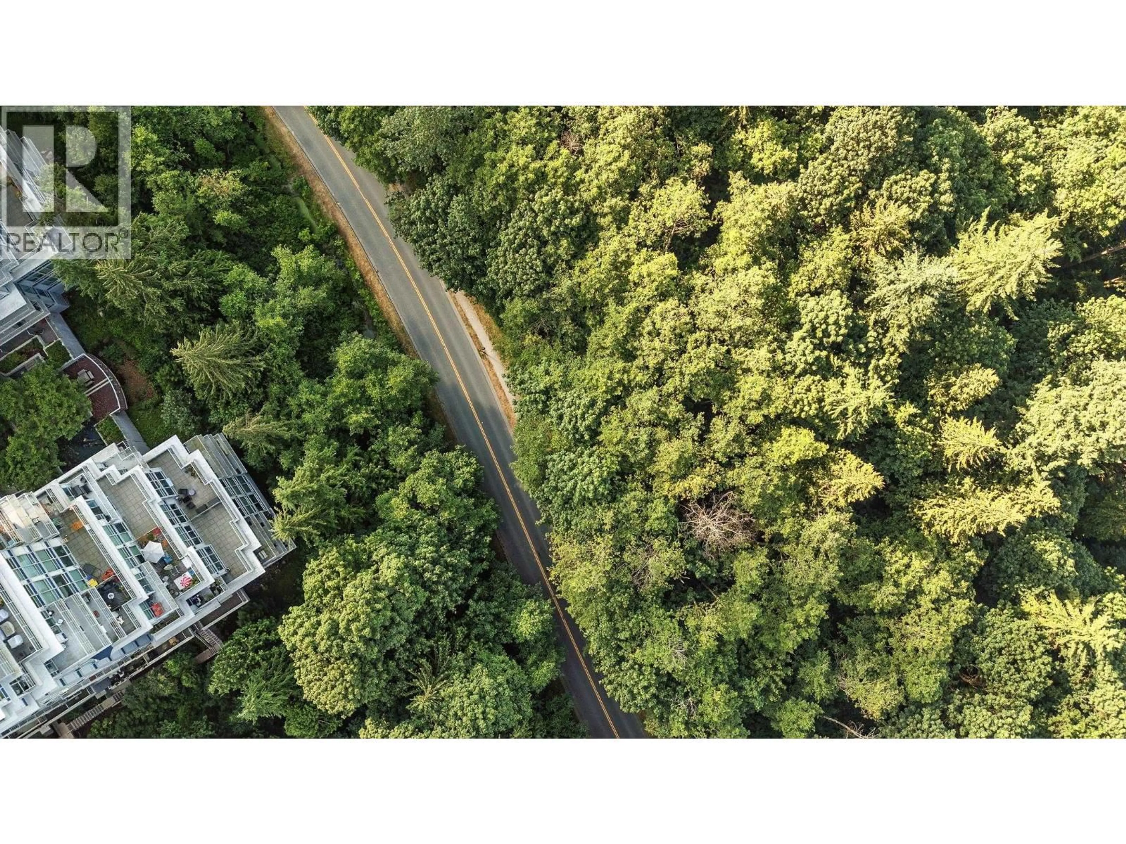 A pic from outside/outdoor area/front of a property/back of a property/a pic from drone, forest/trees view for 1106 - 8725 UNIVERSITY CRESCENT, Burnaby British Columbia V5A0G2
