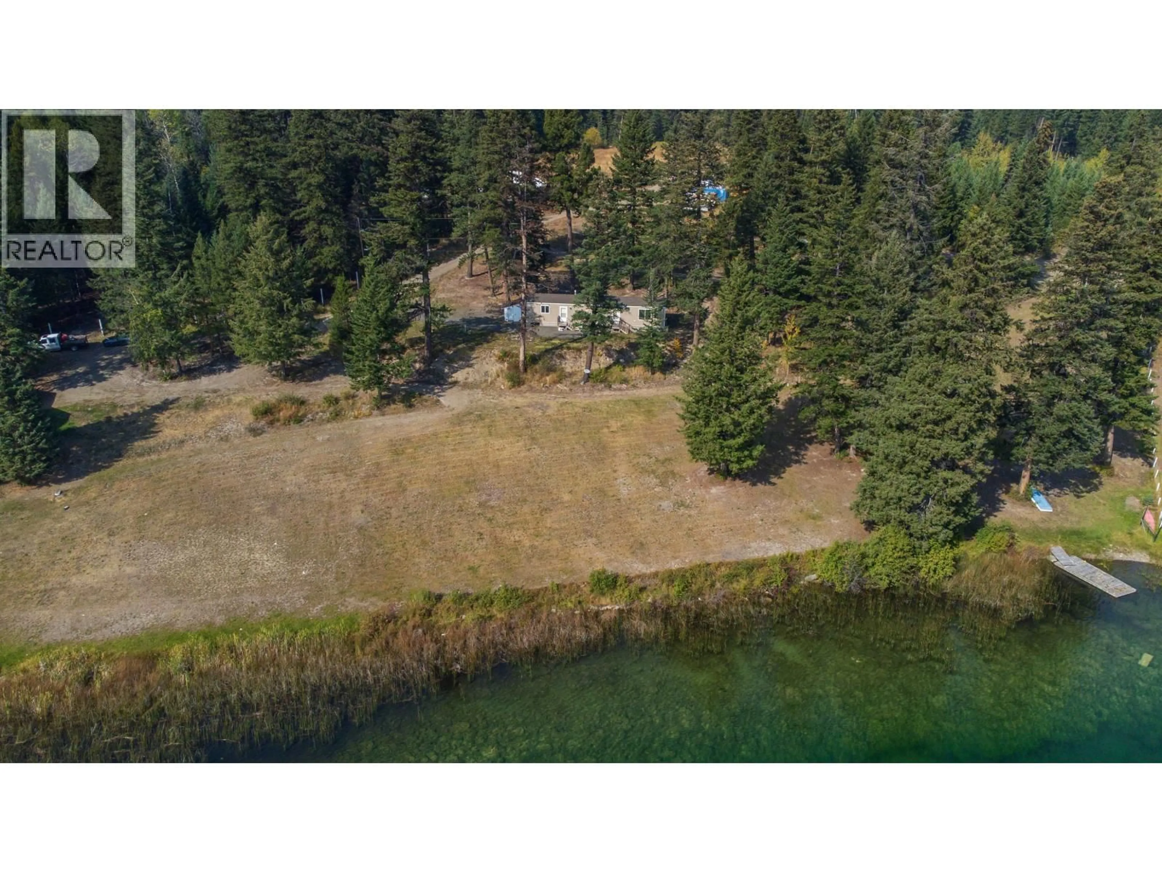 A pic from outside/outdoor area/front of a property/back of a property/a pic from drone, water/lake/river/ocean view for B - 2496 BIG LAKE-TYEE LAKE ROAD, Horsefly British Columbia V2G4Z1