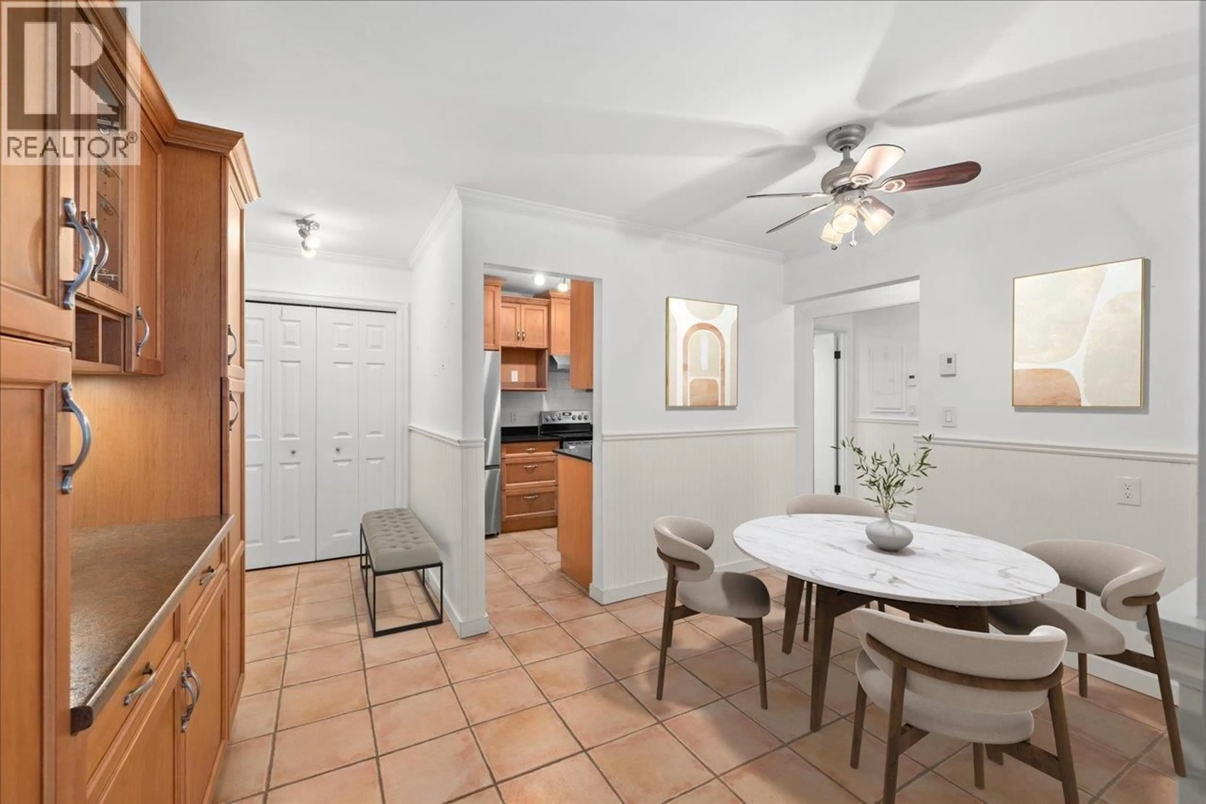 Standard kitchen, ceramic/tile floor for 147 - 5421 10 AVENUE, Delta British Columbia V4M3T9