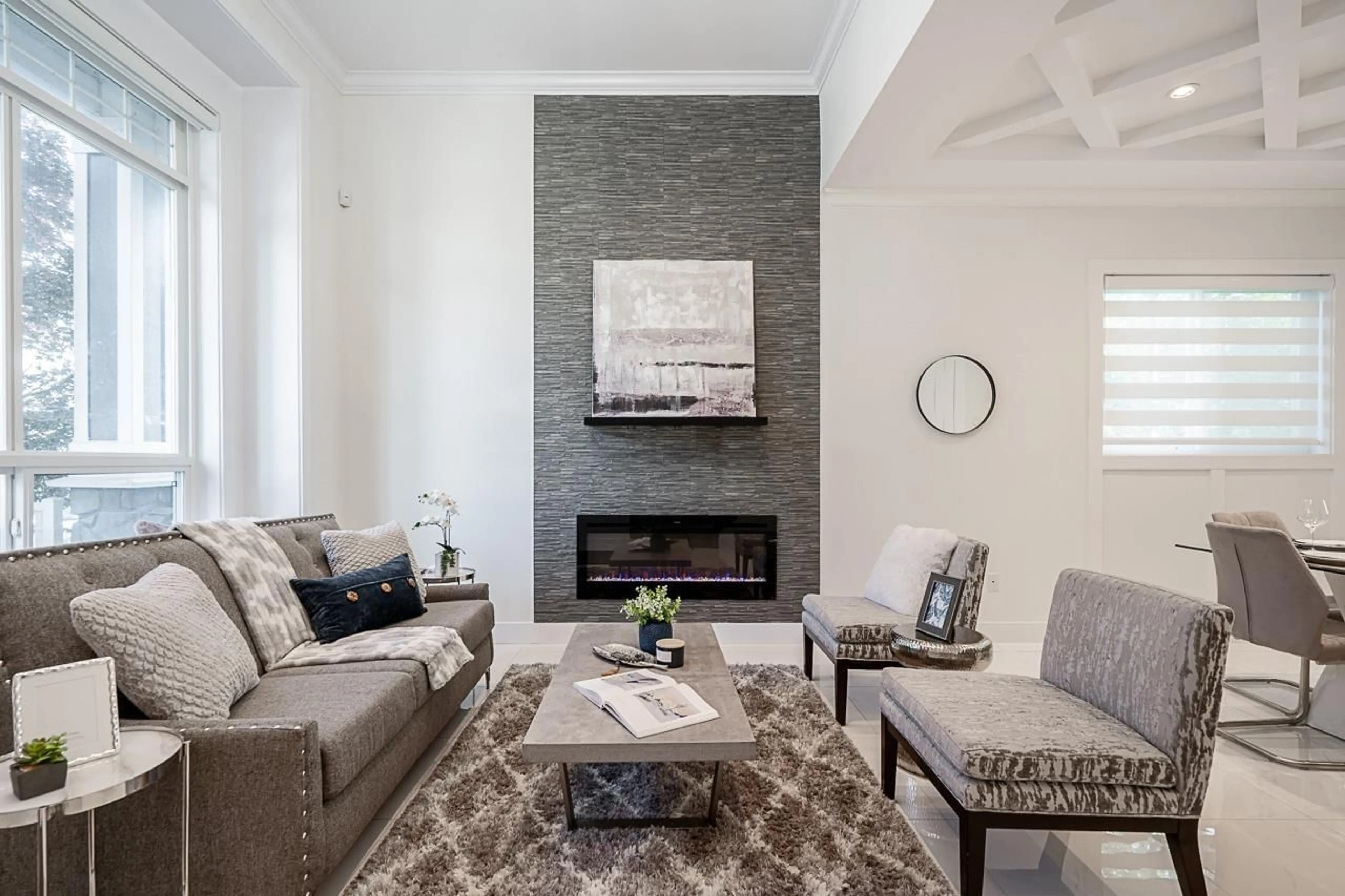 Living room with furniture, unknown for 6158 143, Surrey British Columbia V3X0E5