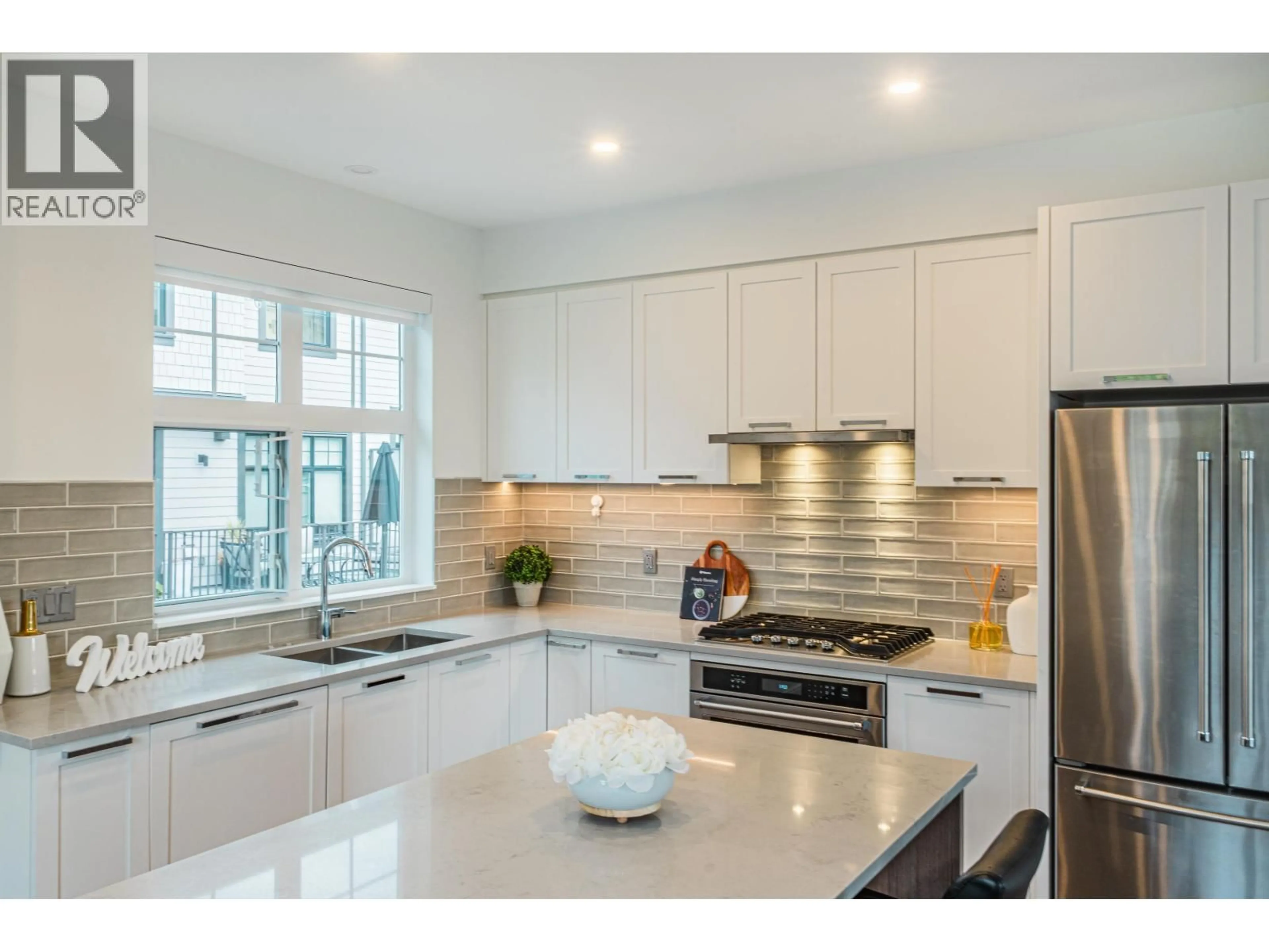 Contemporary kitchen, ceramic/tile floor for 126 - 1310 MITCHELL STREET, Coquitlam British Columbia V3B2W7
