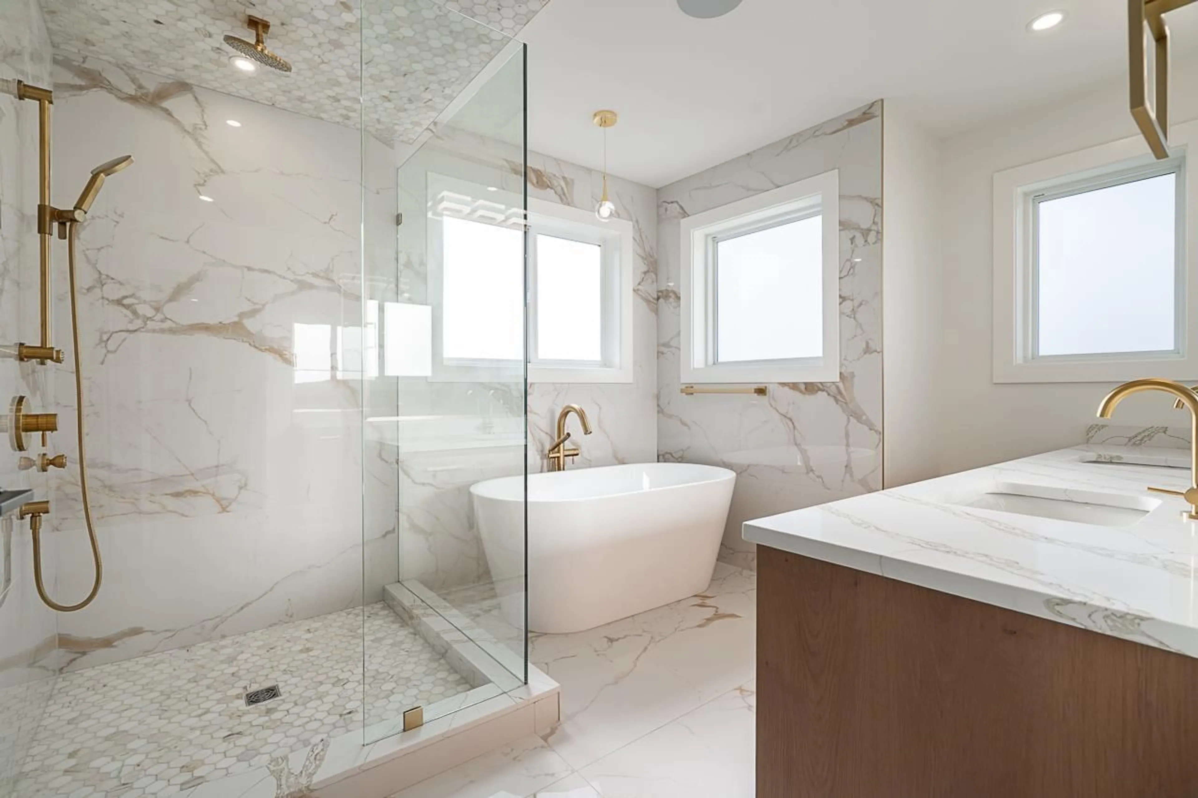 Contemporary bathroom, ceramic/tile floor for 15492 THRIFT, White Rock British Columbia V4B2L9