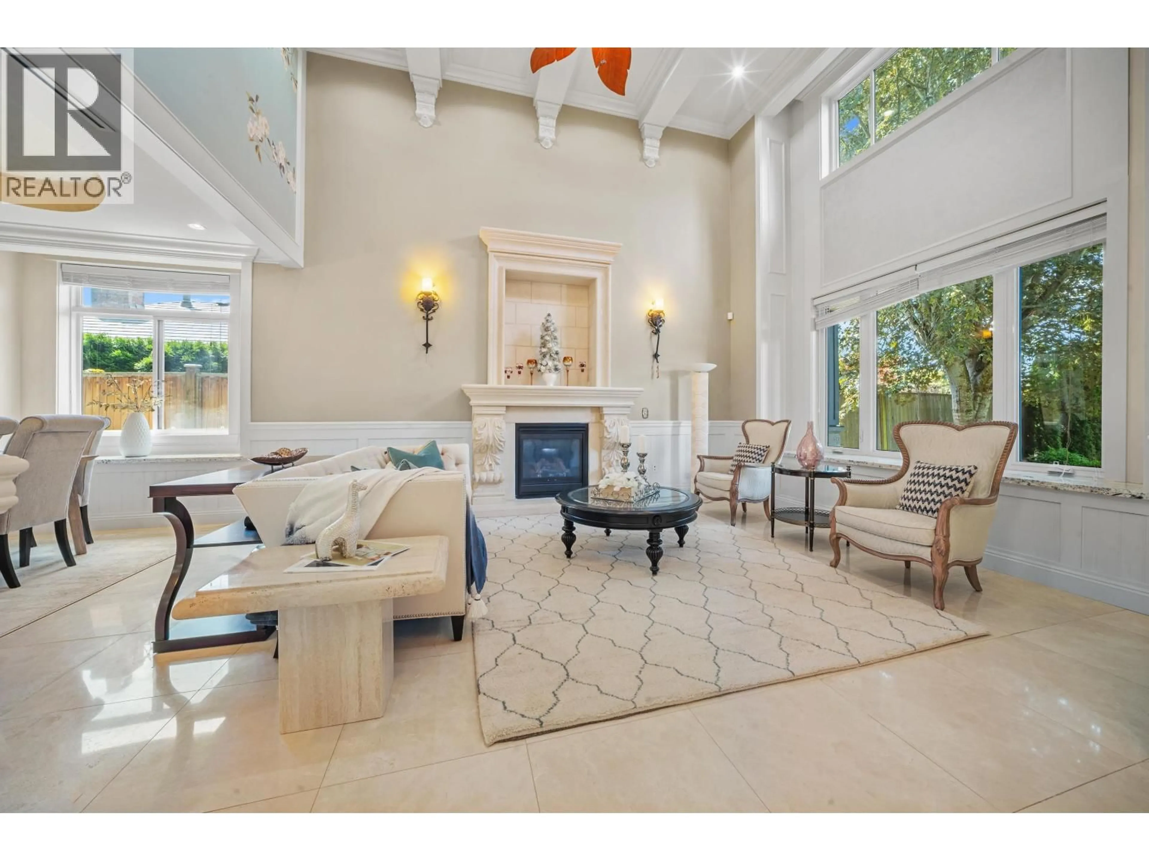 Living room with furniture, ceramic/tile floor for 7740 GOLDSTREAM DRIVE, Richmond British Columbia V7A1S7