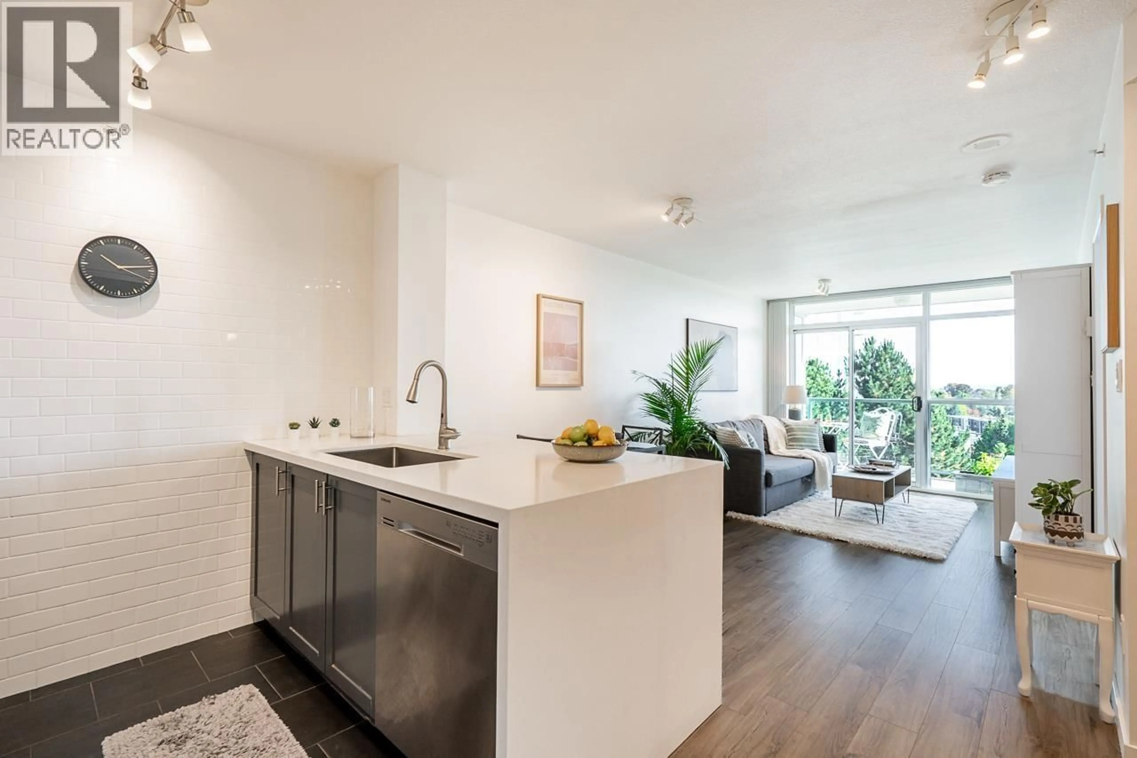 Open concept kitchen, unknown for 705 - 2733 CHANDLERY PLACE, Vancouver British Columbia V5S4V3