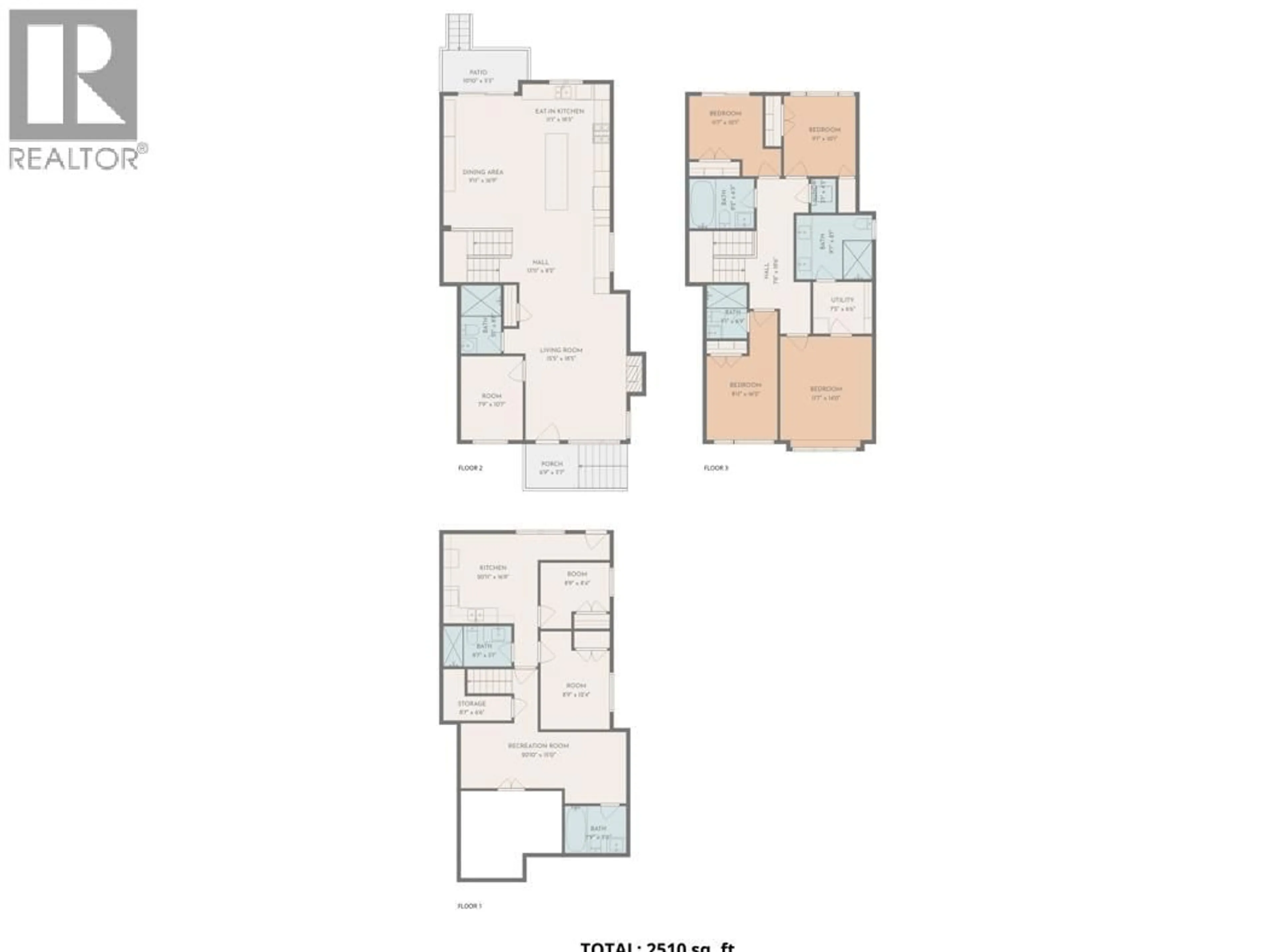 Floor plan for 2 - 1706 68 AVENUE, Vancouver British Columbia V6P2V8