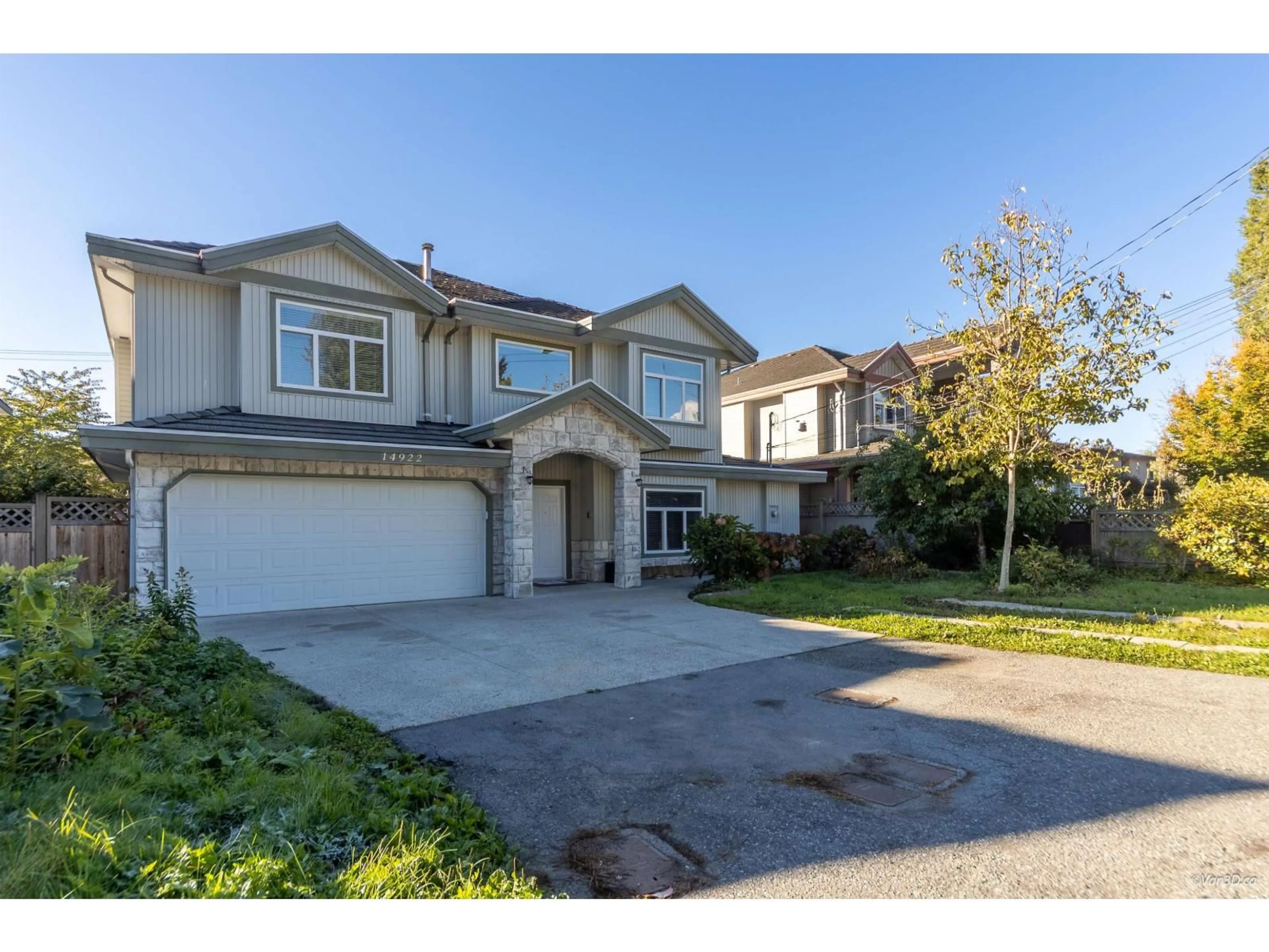 A pic from outside/outdoor area/front of a property/back of a property/a pic from drone, street for 14922 102A, Surrey British Columbia V3R1K9