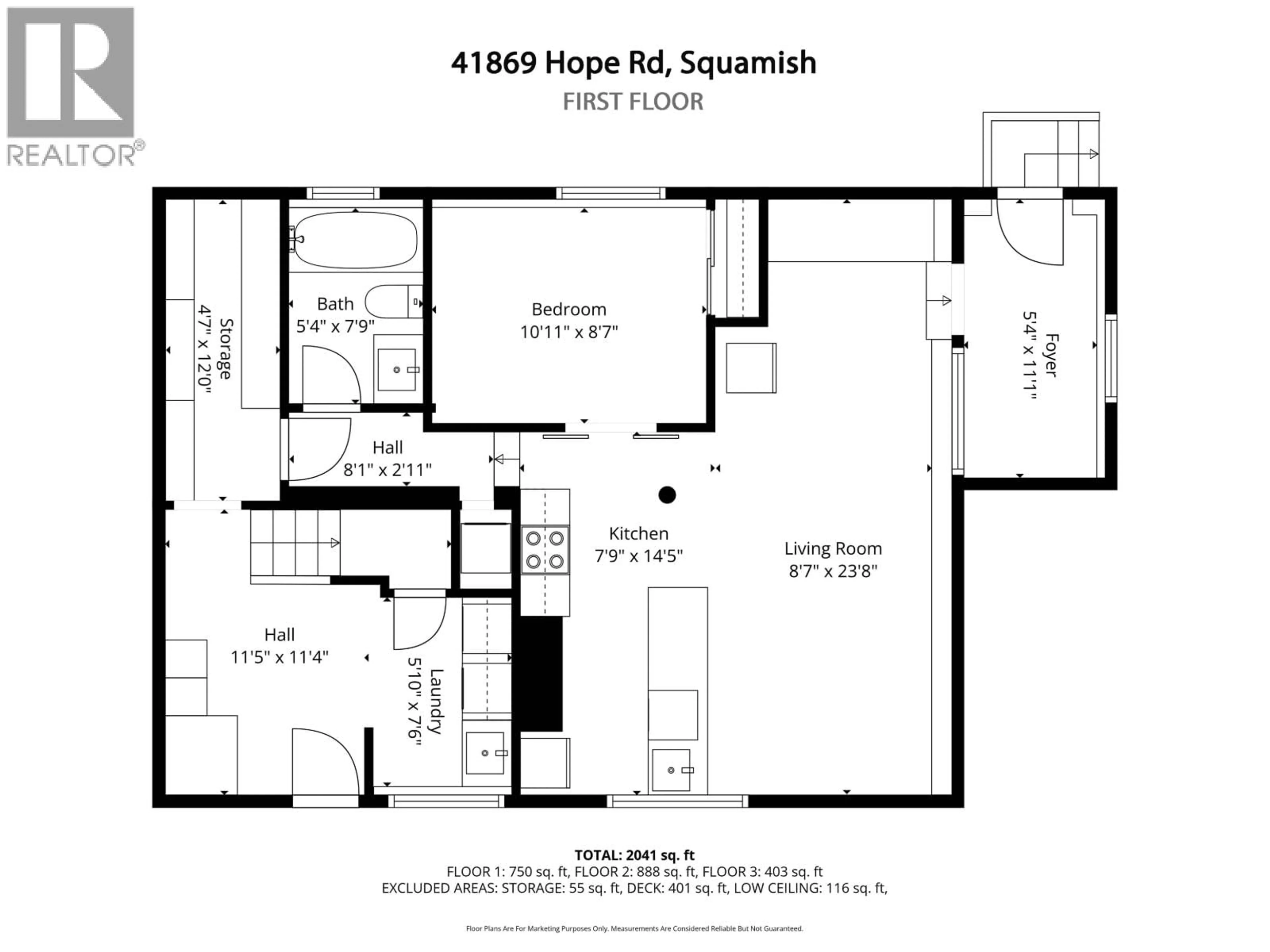 Floor plan for 41869 HOPE ROAD, Brackendale British Columbia V0N1H0