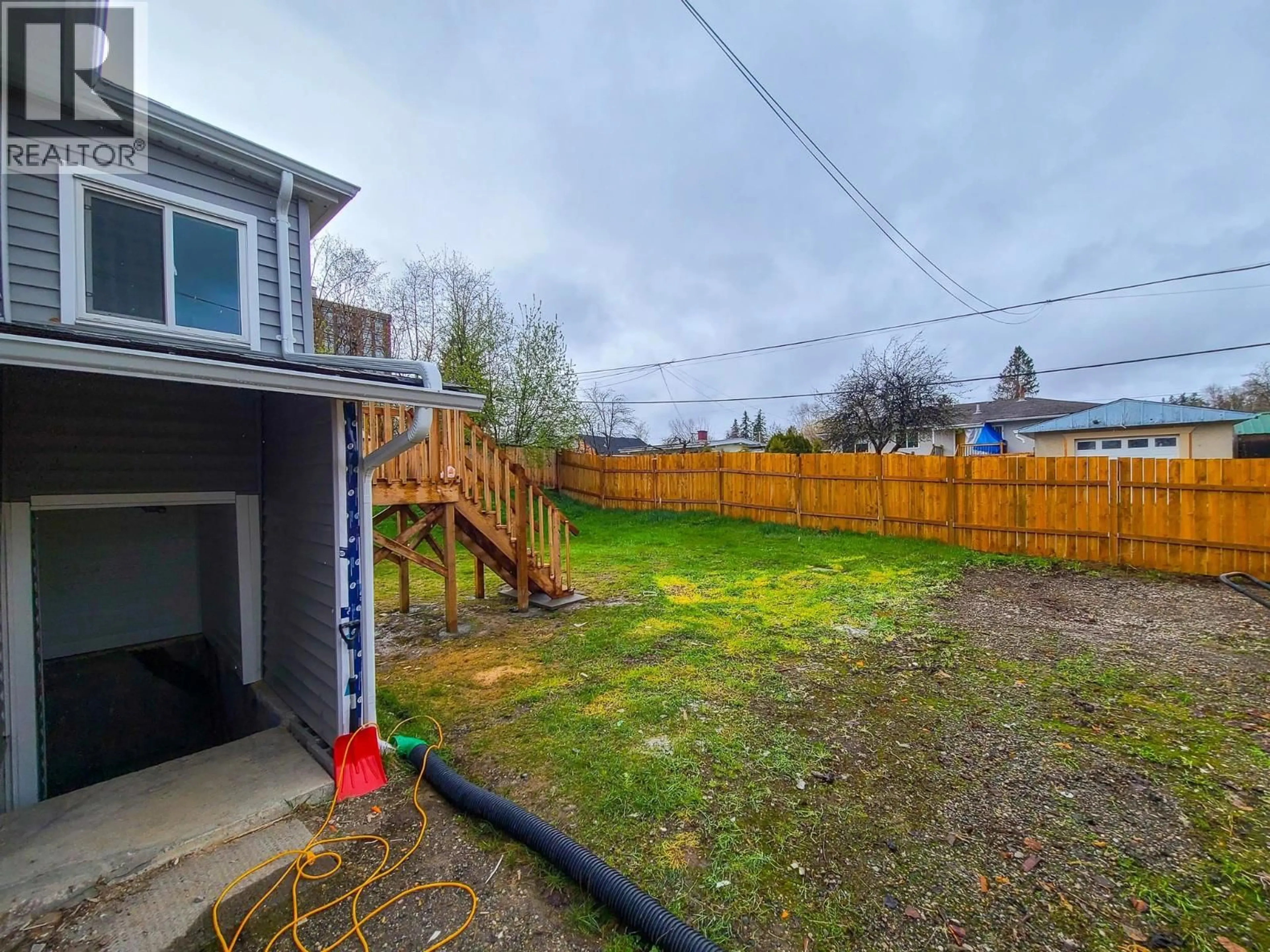 A pic from outside/outdoor area/front of a property/back of a property/a pic from drone, unknown for 1210 CUDDIE CRESCENT, Prince George British Columbia V2L4C5