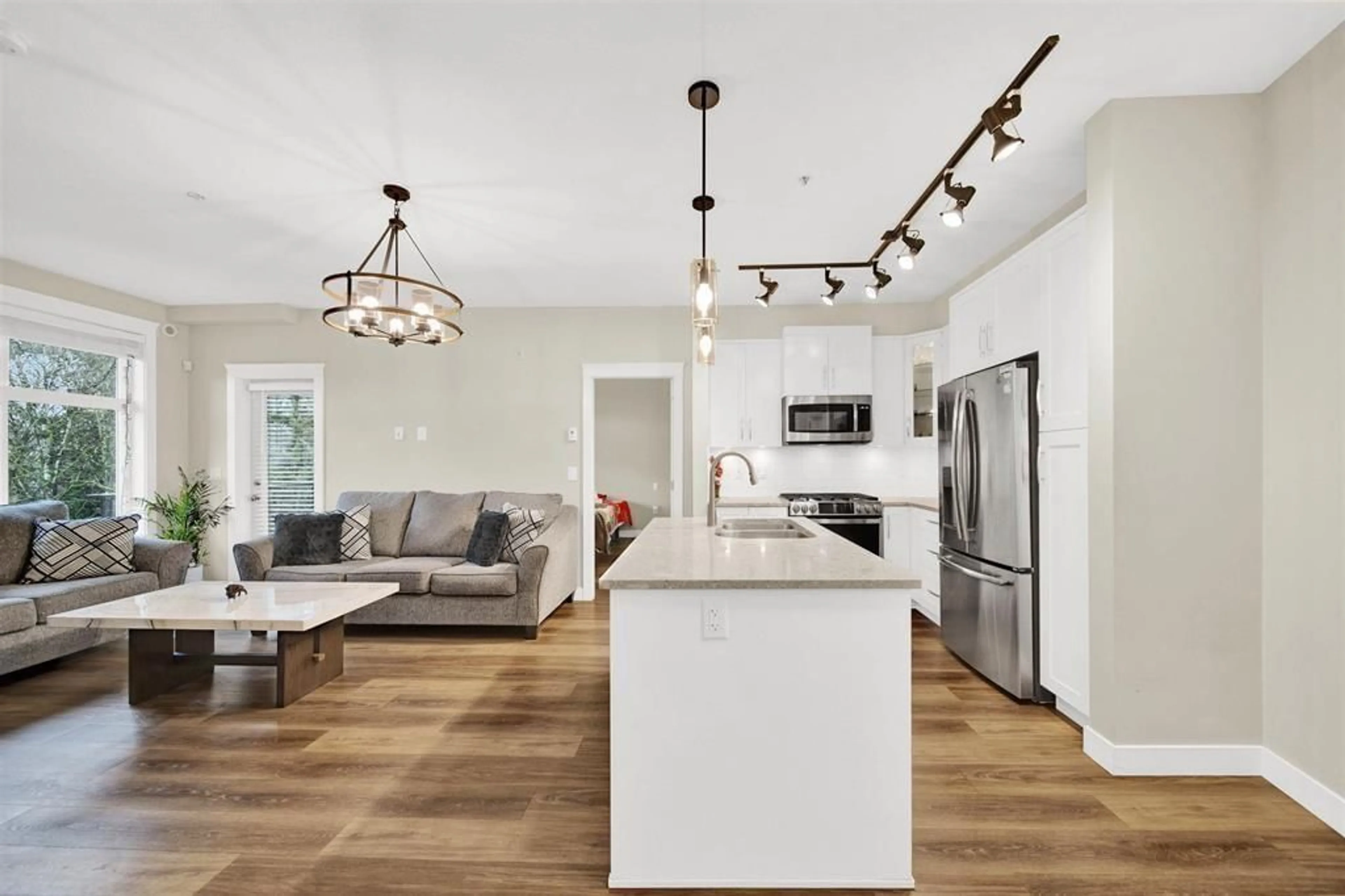 Open concept kitchen, unknown for 406 - 11077 RAVINE, Surrey British Columbia V3T0R7