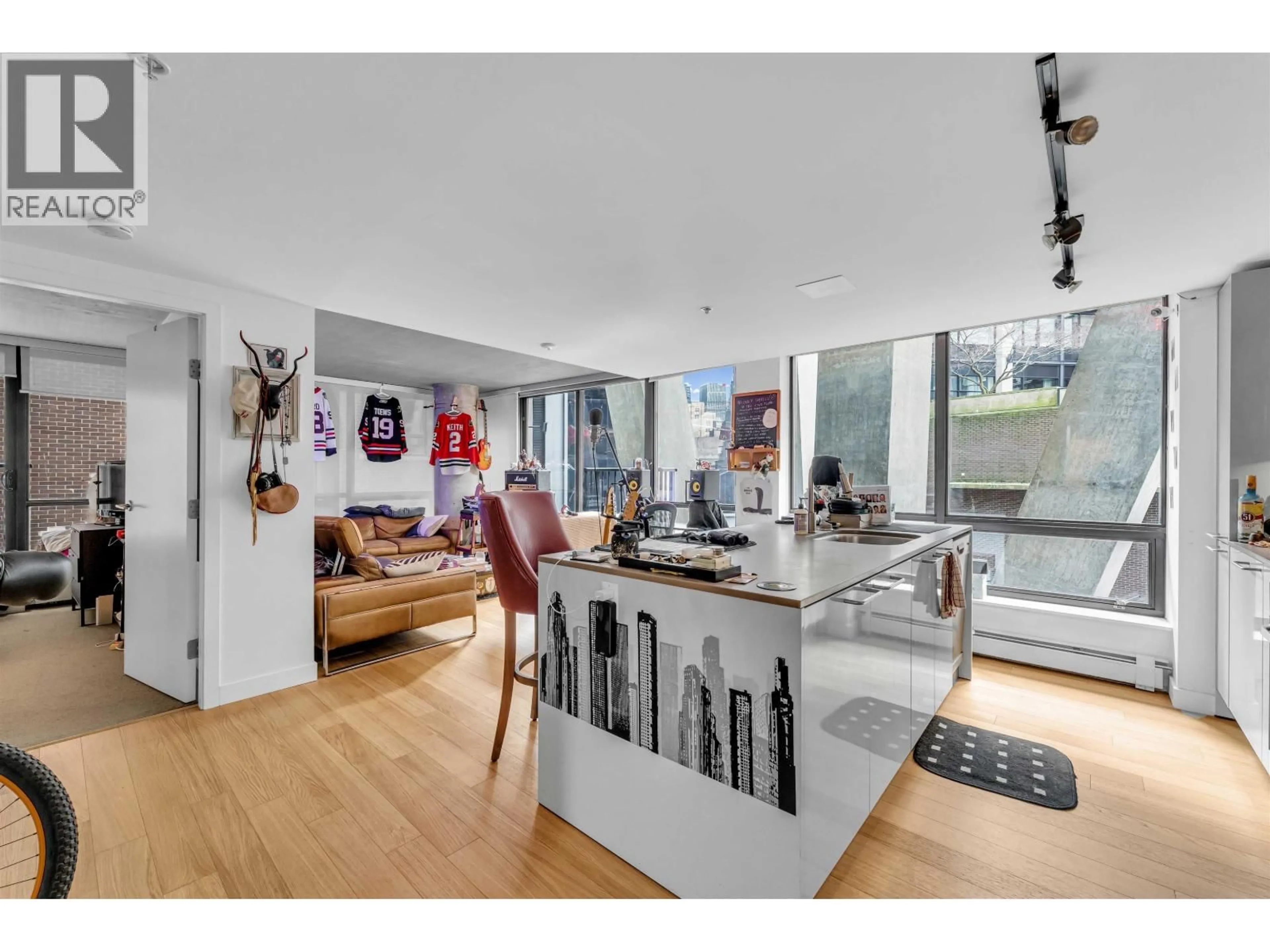 Open concept kitchen, unknown for 205 - 128 CORDOVA STREET, Vancouver British Columbia V6B0E6