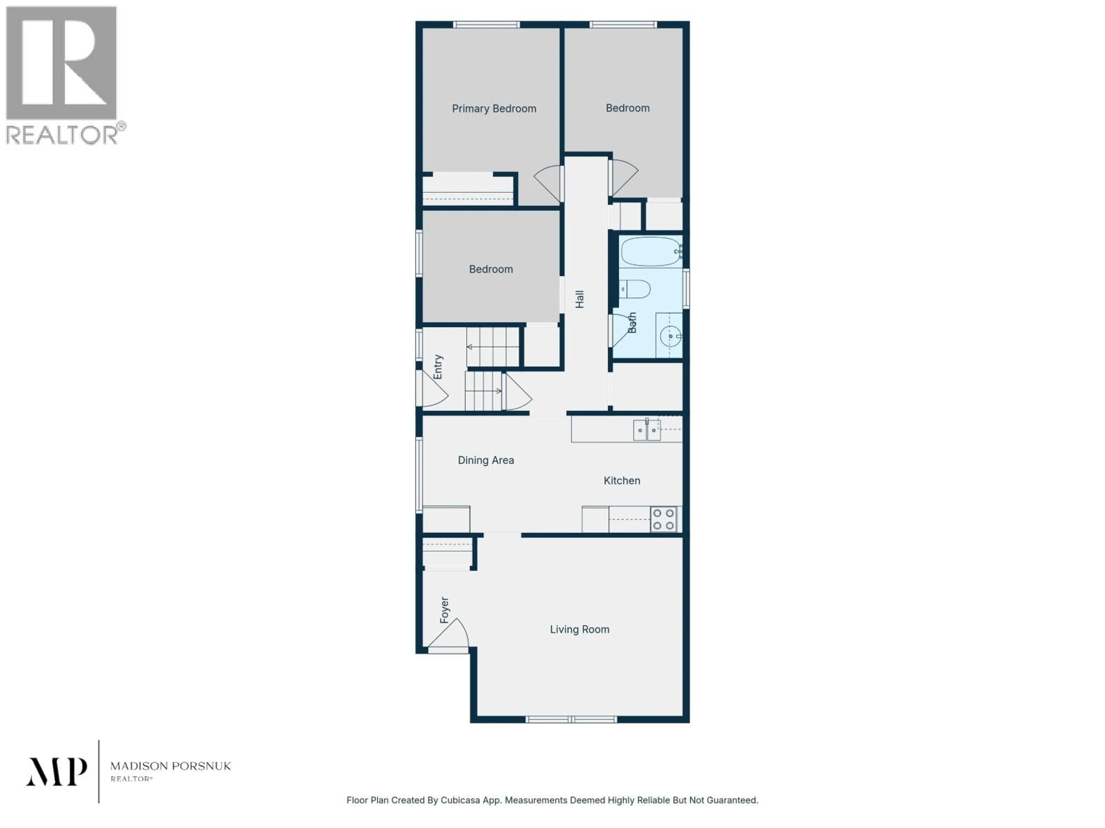 Floor plan for 2336 VICTORIA STREET, Prince George British Columbia V2L4Z5