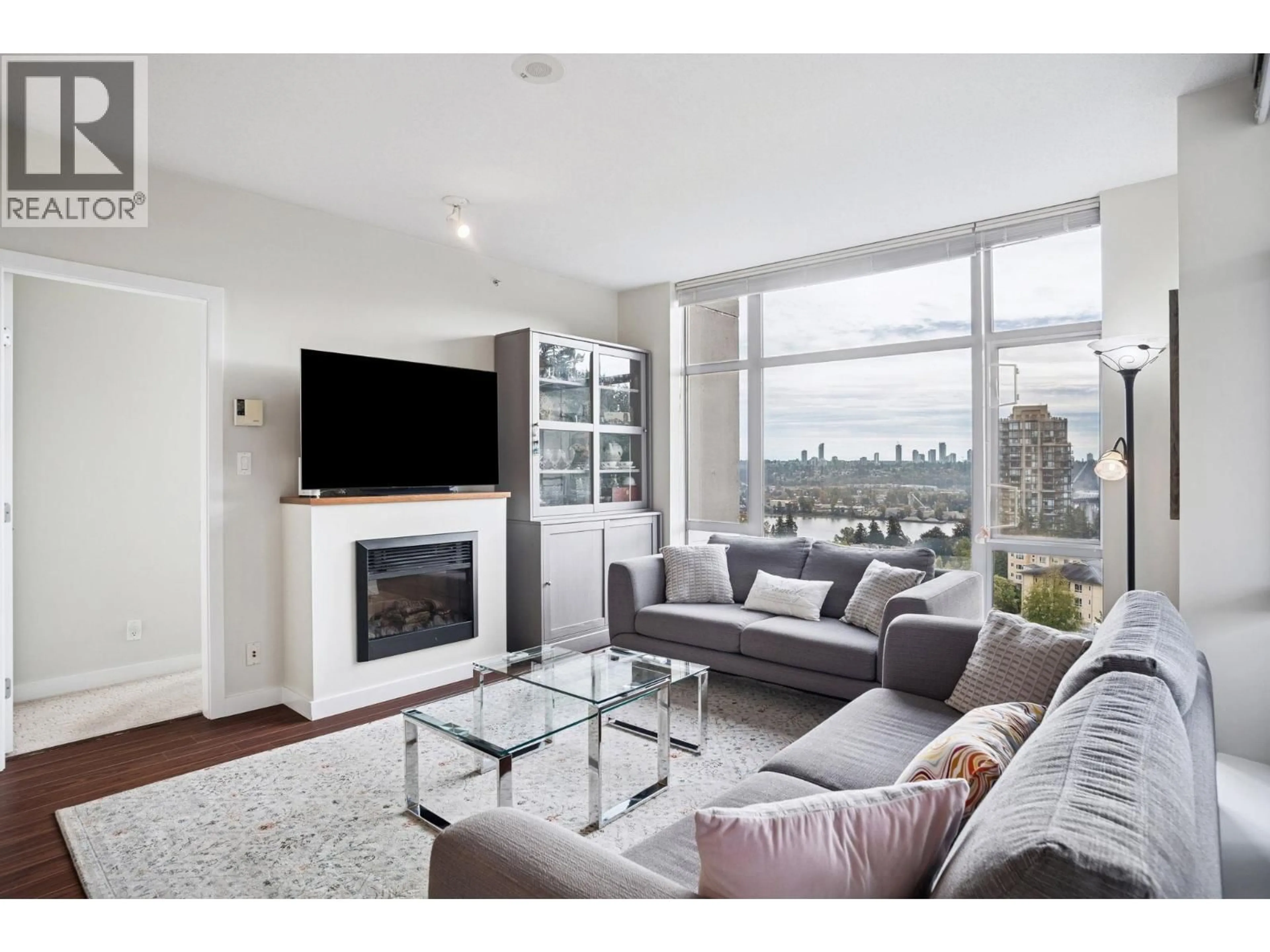 Living room with furniture, unknown for 1106 - 280 ROSS DRIVE, New Westminster British Columbia V3L0C2