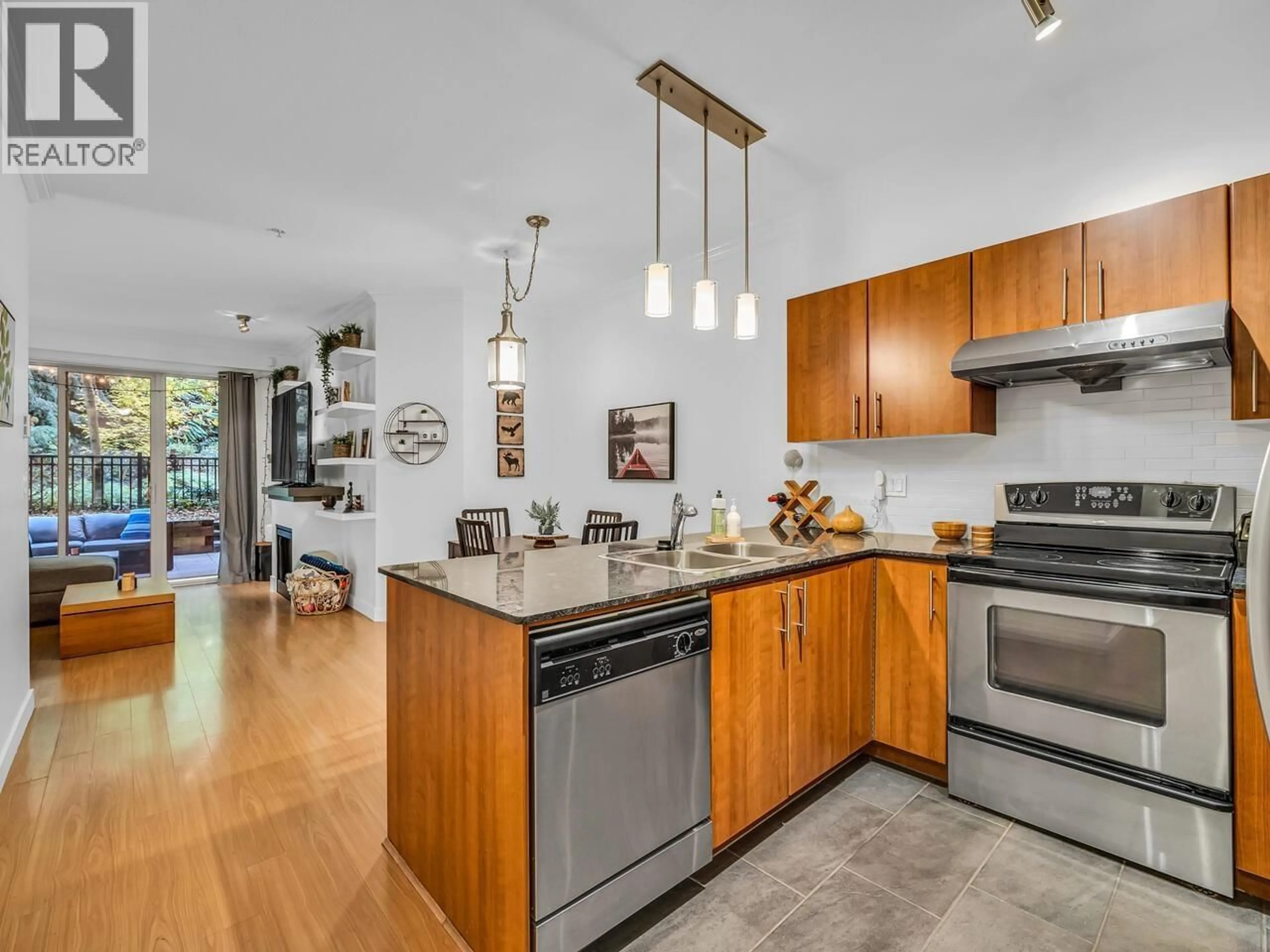 Open concept kitchen, unknown for 119 - 1633 MACKAY AVENUE, North Vancouver British Columbia V7P0A2