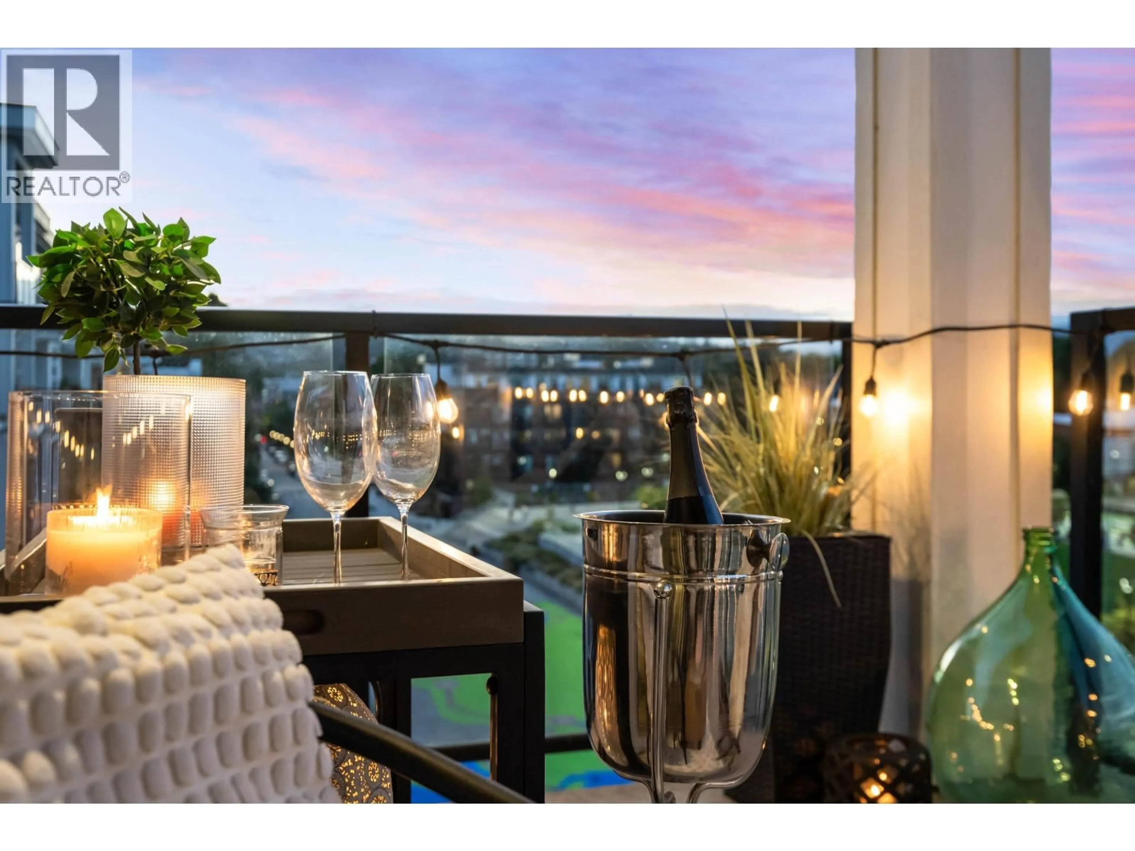 Patio, water/lake/river/ocean view for 2506 - 2180 KELLY AVENUE, Port Coquitlam British Columbia V3C0S5