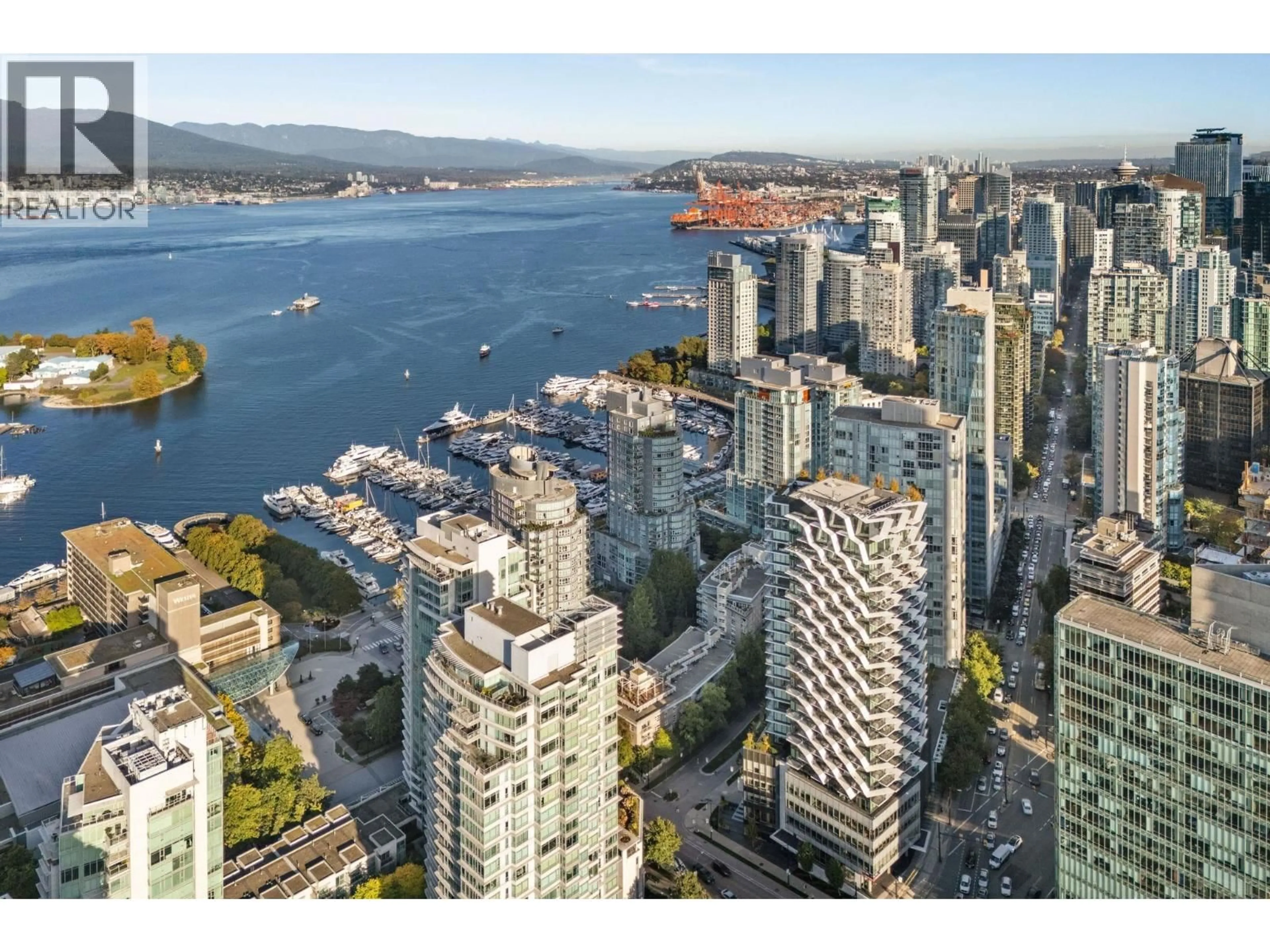 A pic from outside/outdoor area/front of a property/back of a property/a pic from drone, city buildings view from balcony for 2103 - 620 CARDERO STREET, West Vancouver British Columbia V6G0C7