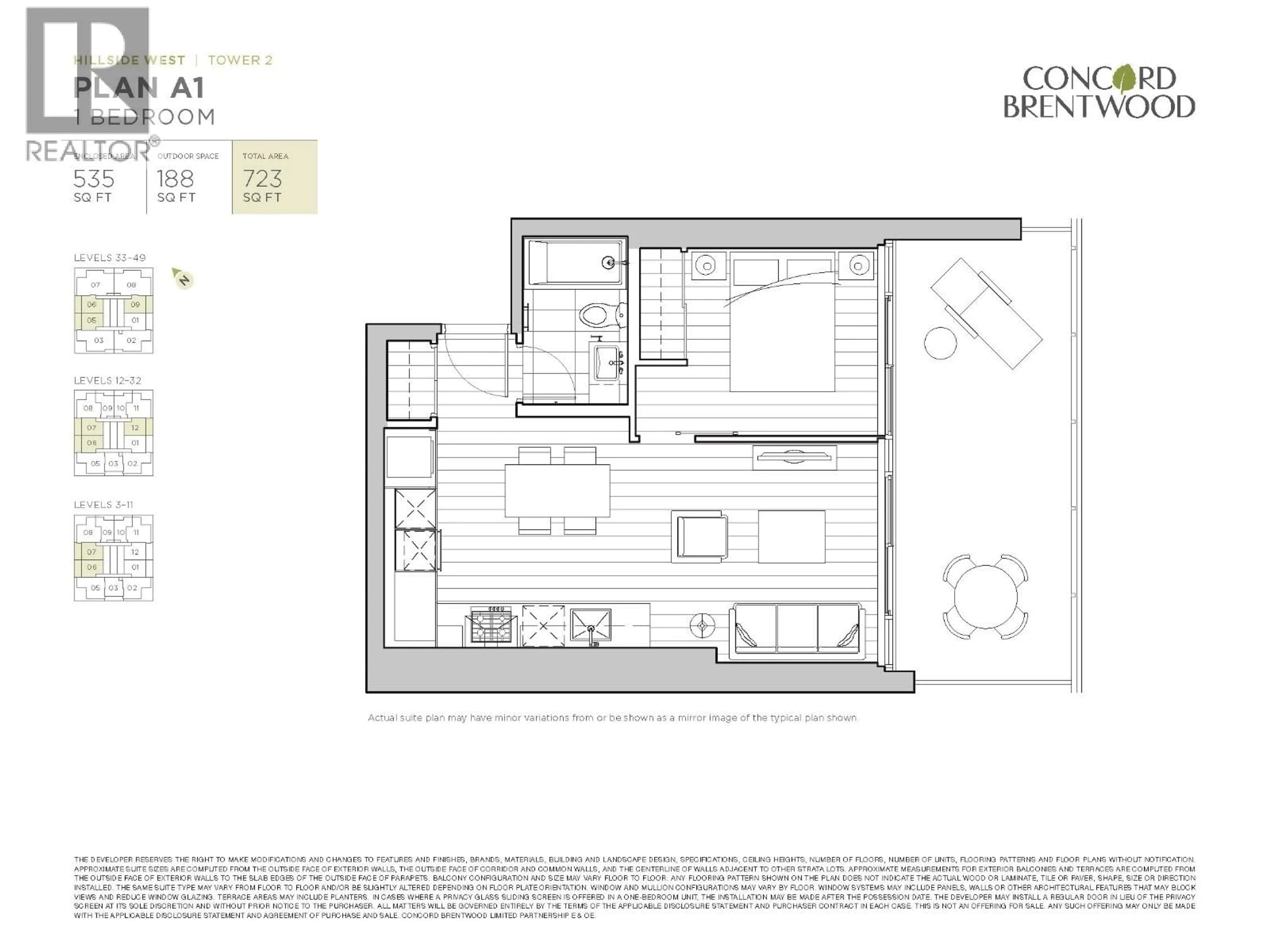 Floor plan for 3905 - 4730 LOUGHEED HIGHWAY, Burnaby British Columbia V5C0M9
