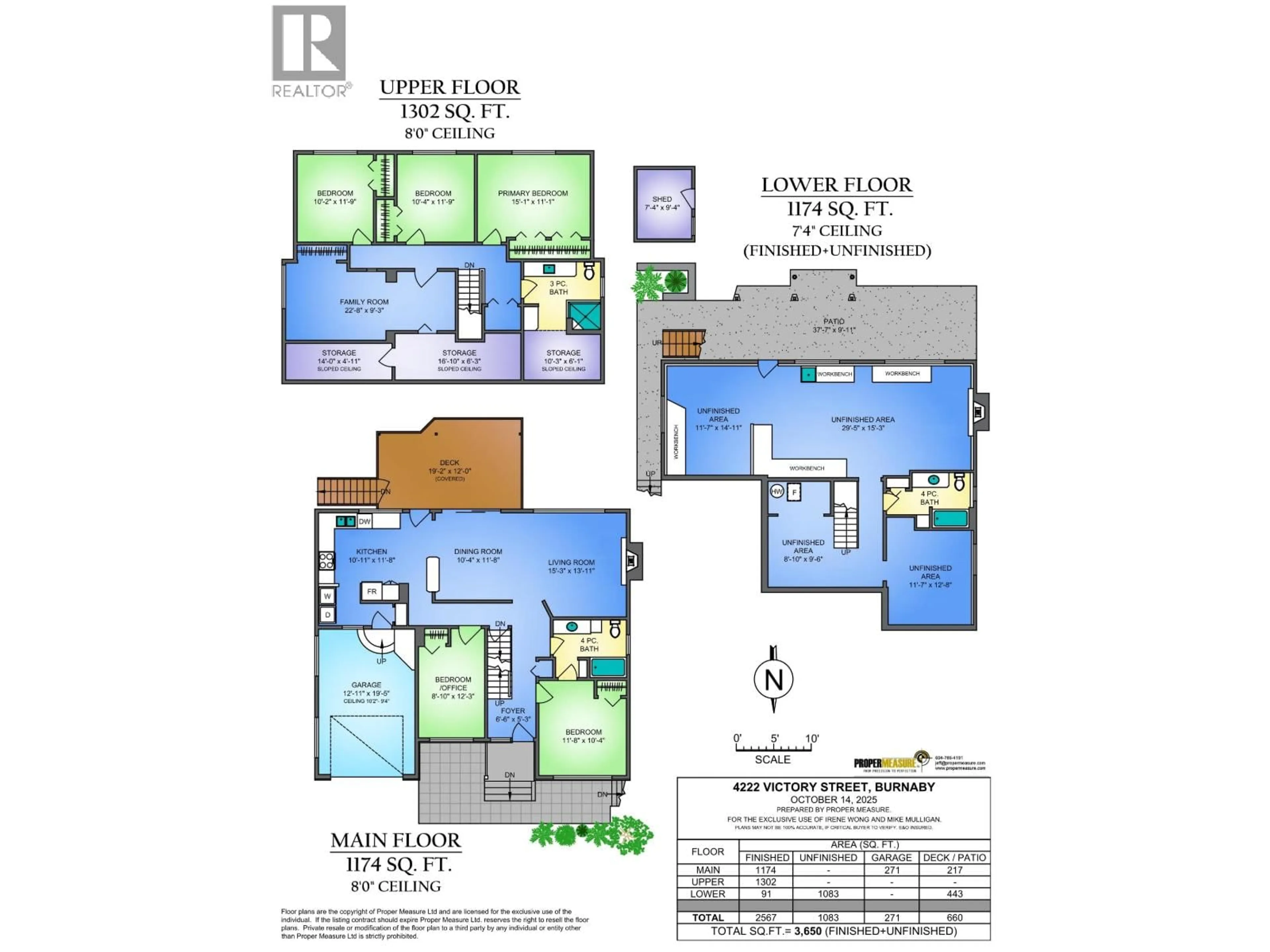 Floor plan for 4222 VICTORY STREET, Burnaby British Columbia V5J1P7