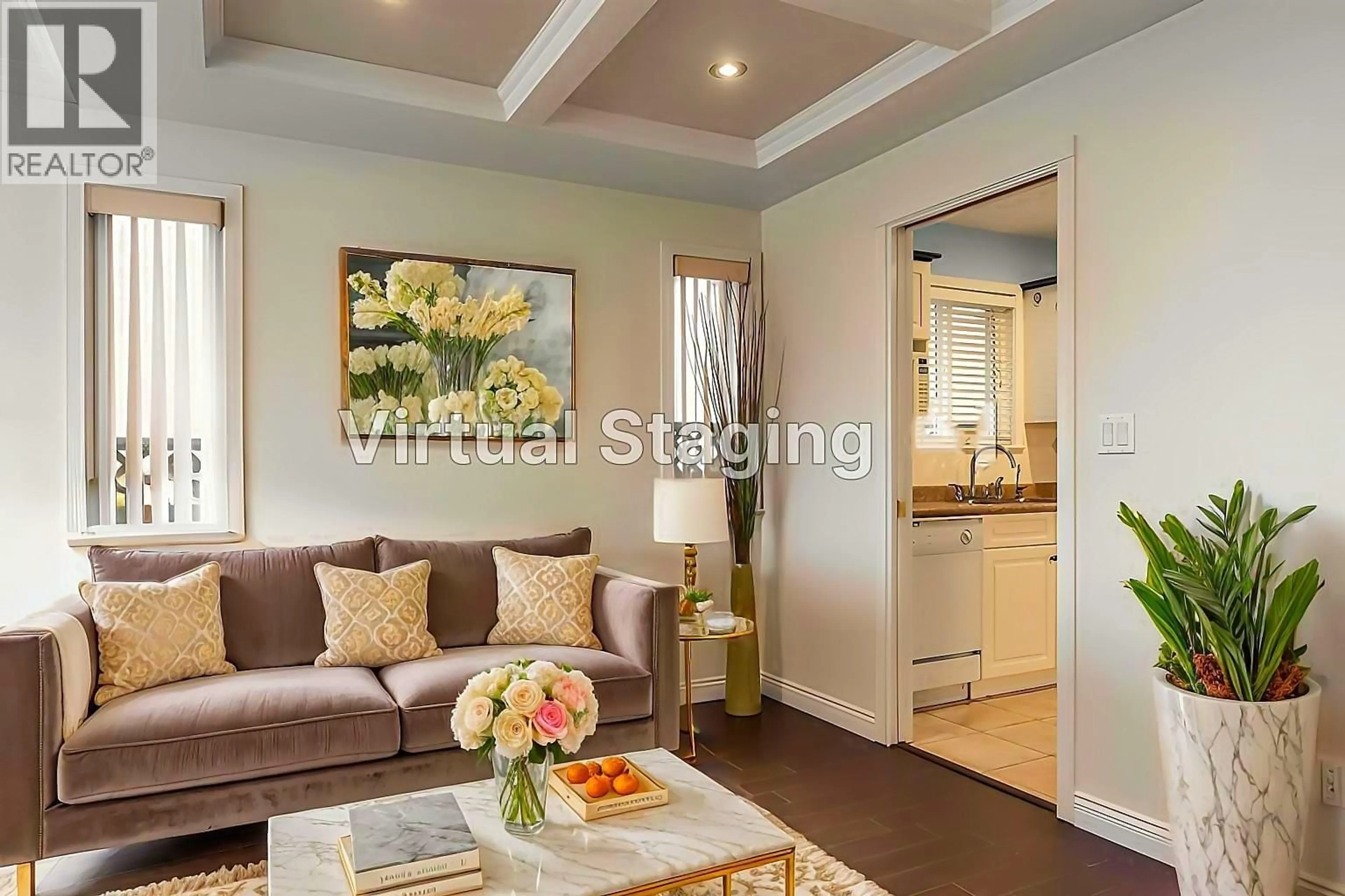Living room with furniture, wood/laminate floor for 5057 DOMINION STREET, Burnaby British Columbia V5G1C8