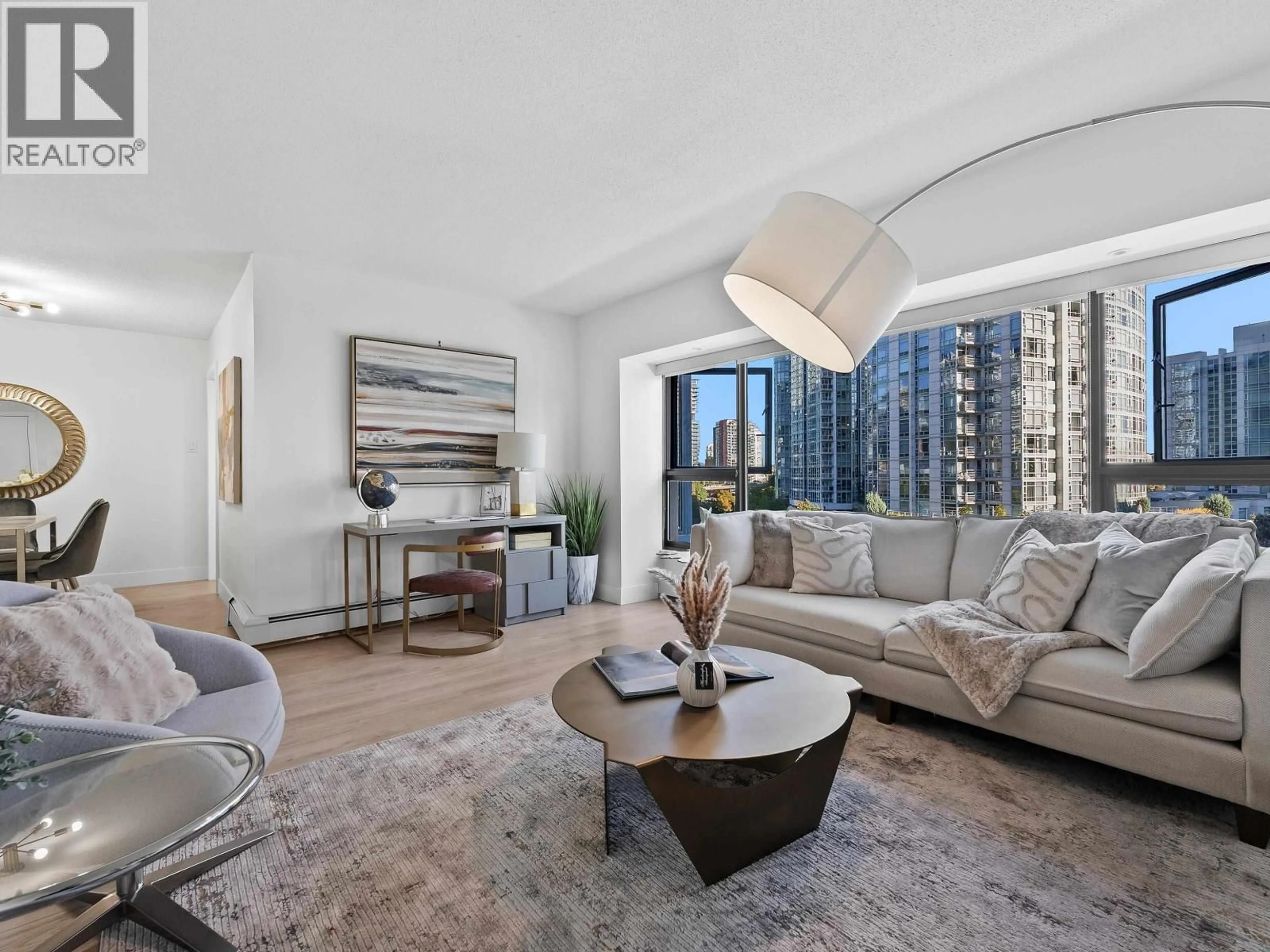 Living room with furniture, unknown for 602 - 1177 PACIFIC BOULEVARD, Vancouver British Columbia V6Z2R8