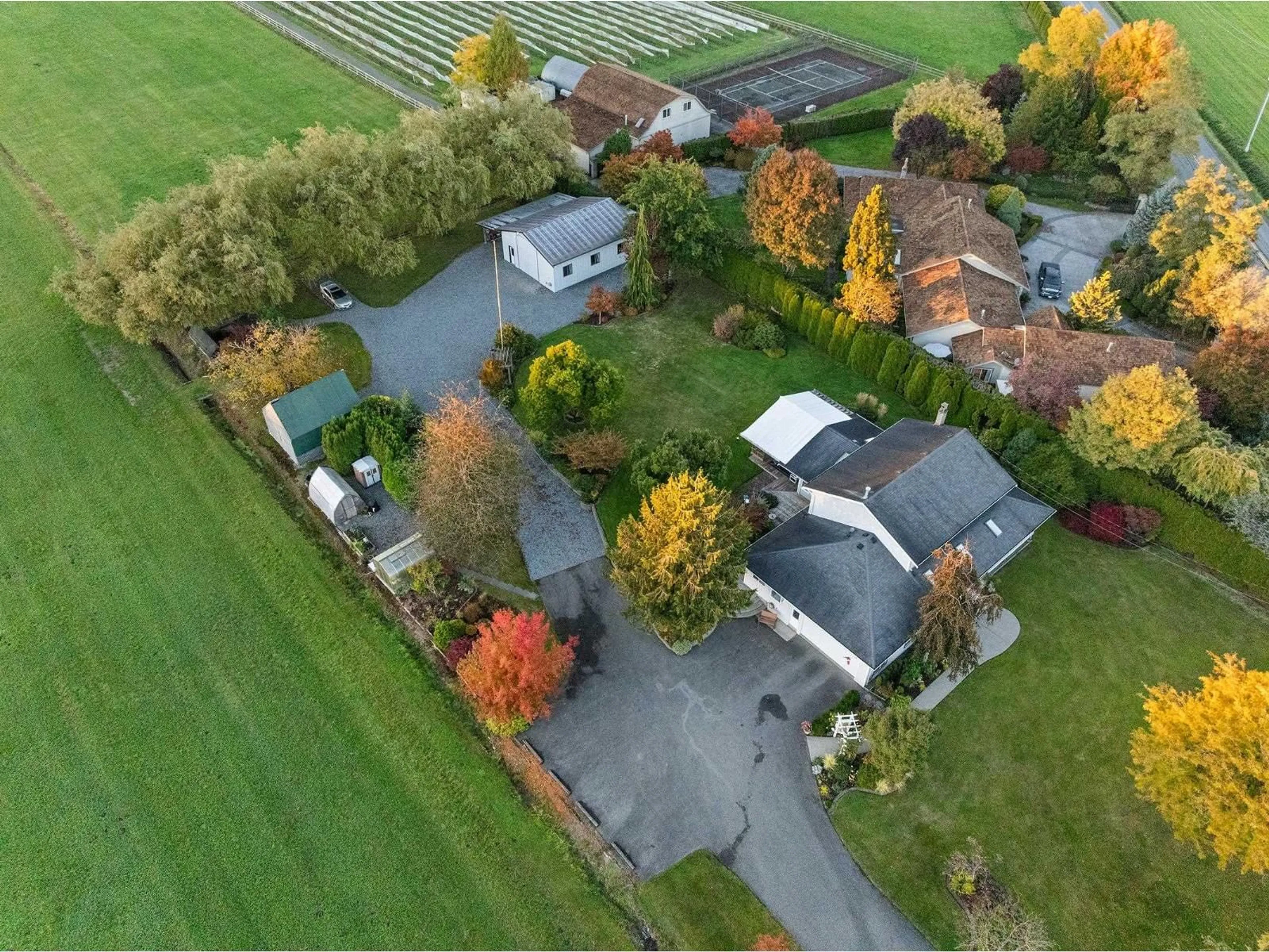 A pic from outside/outdoor area/front of a property/back of a property/a pic from drone, street for 7463 216, Langley British Columbia V2Y2S4