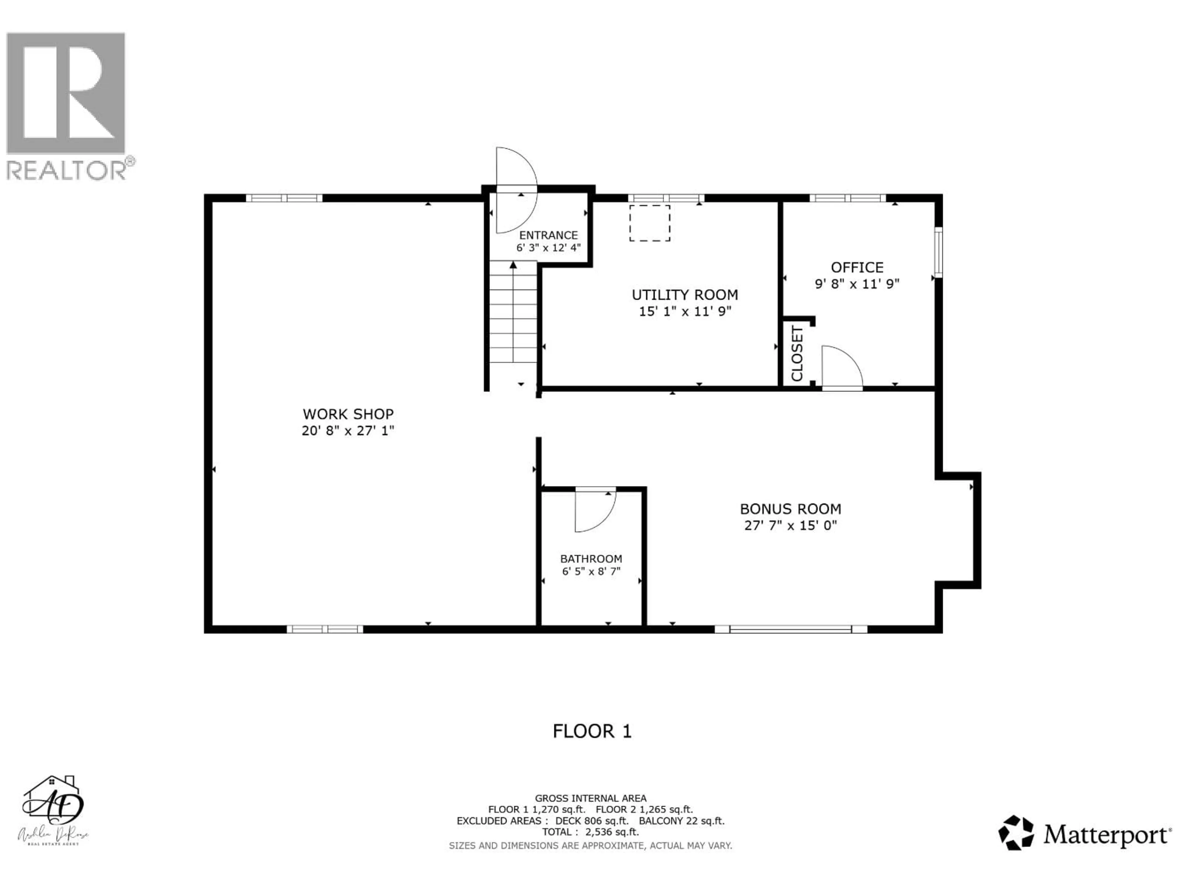 Floor plan for 7137 PINE ROAD, Fort St. John British Columbia V1J4J1