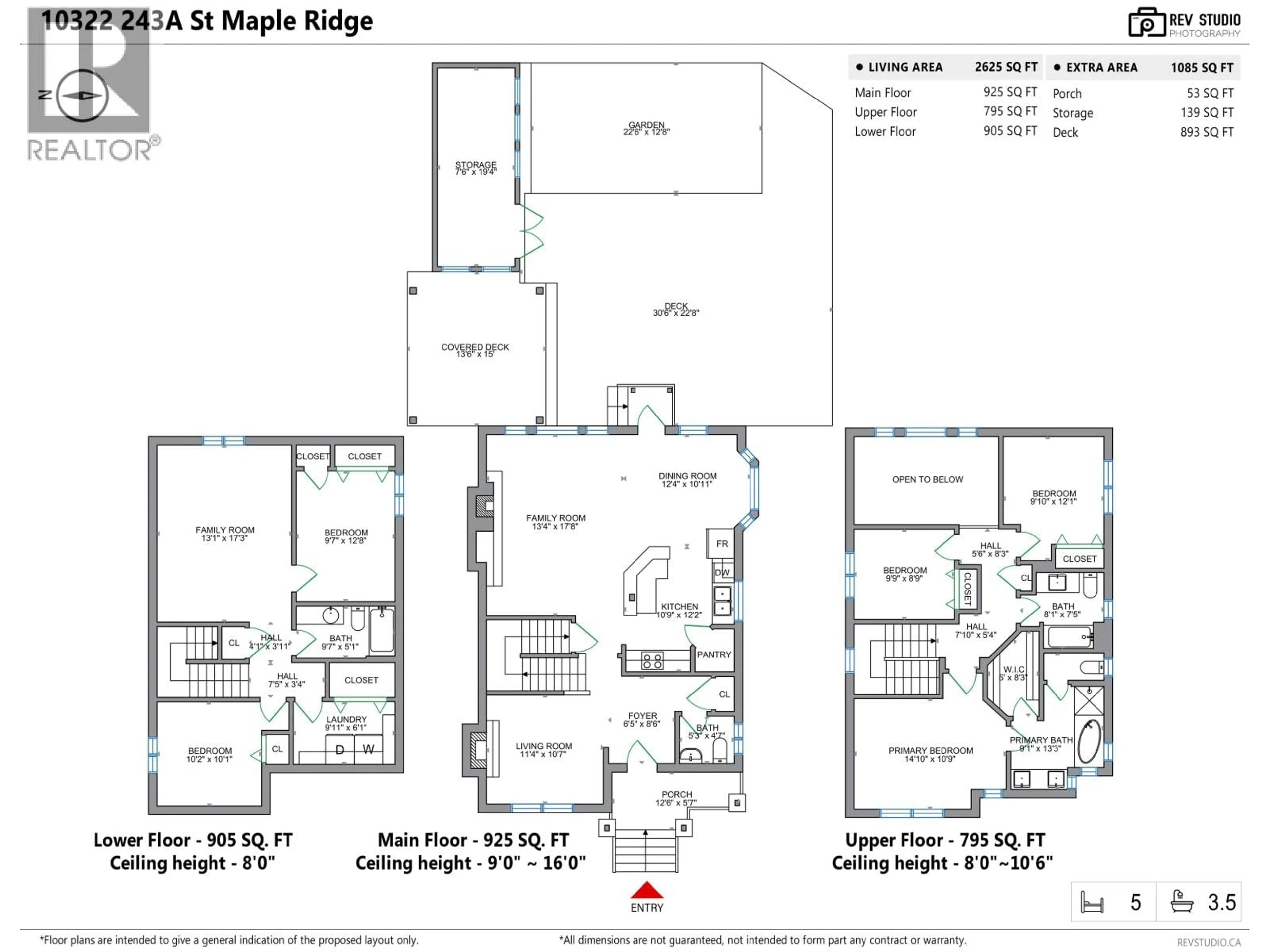 Floor plan for 10322 243A STREET, Maple Ridge British Columbia V2W2C7