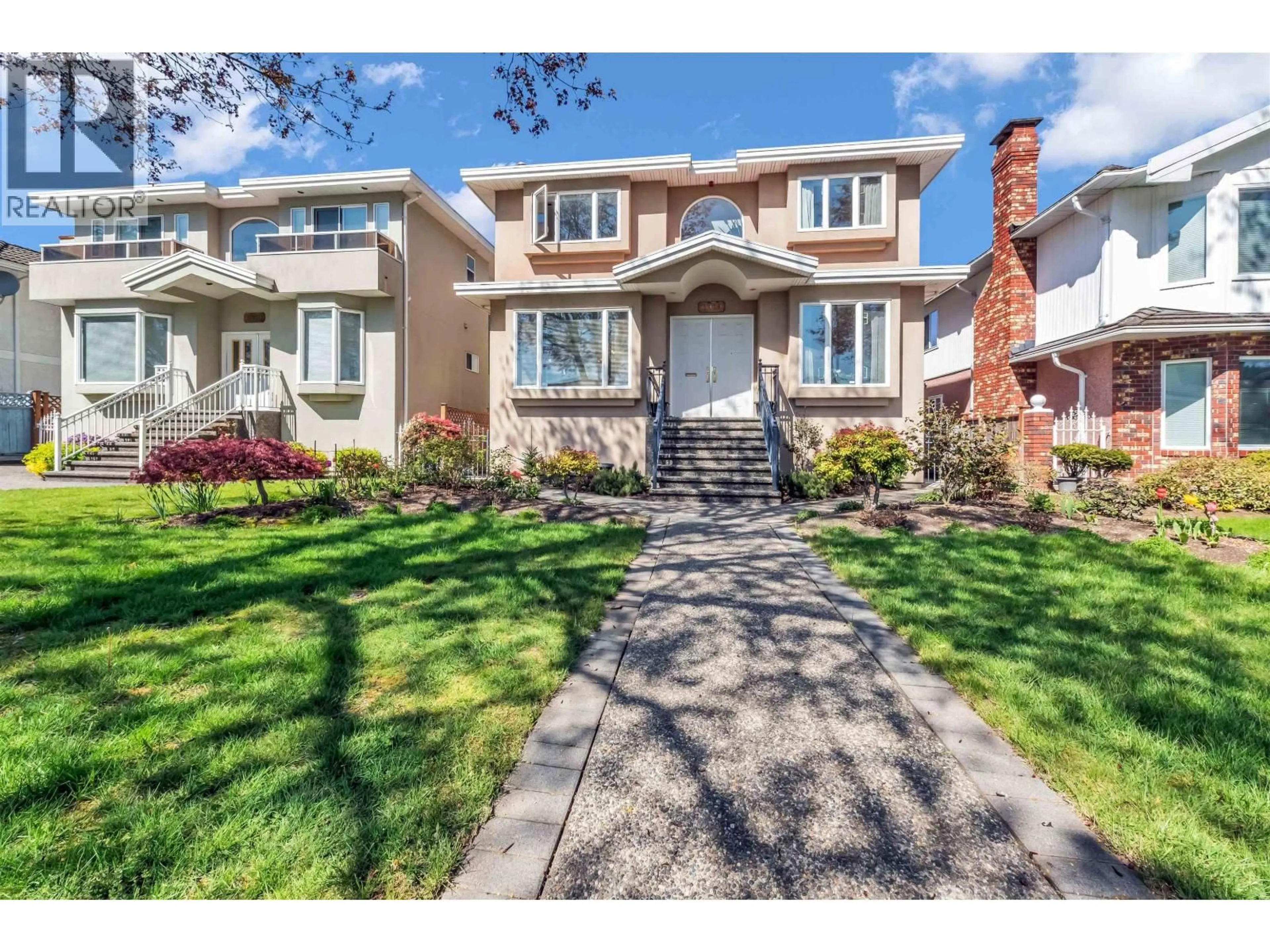 Home with brick exterior material, street for 3919 PINE STREET, Burnaby British Columbia V5G1Z3