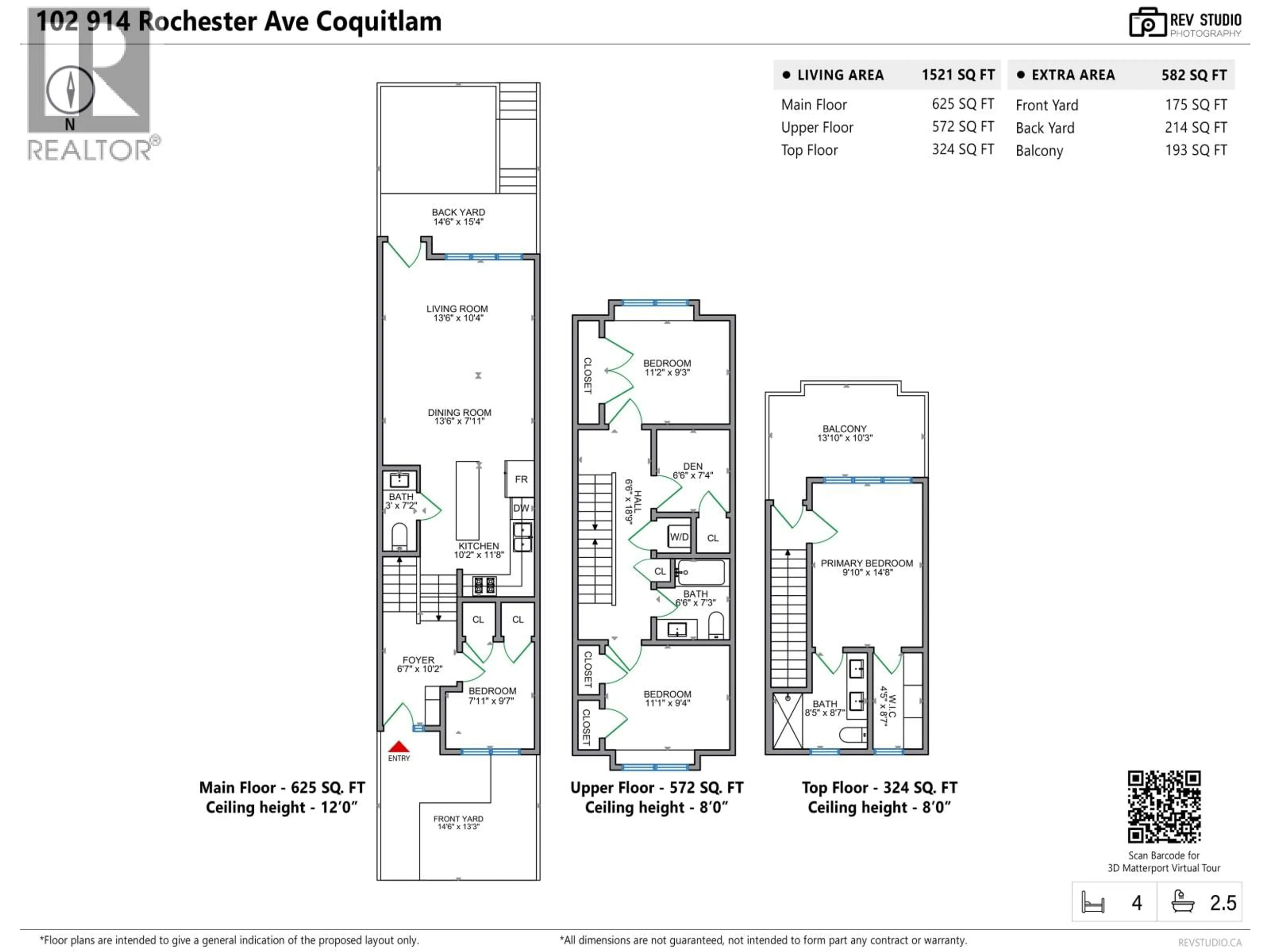 Floor plan for 102 - 914 ROCHESTER AVENUE, Coquitlam British Columbia V3K2W6