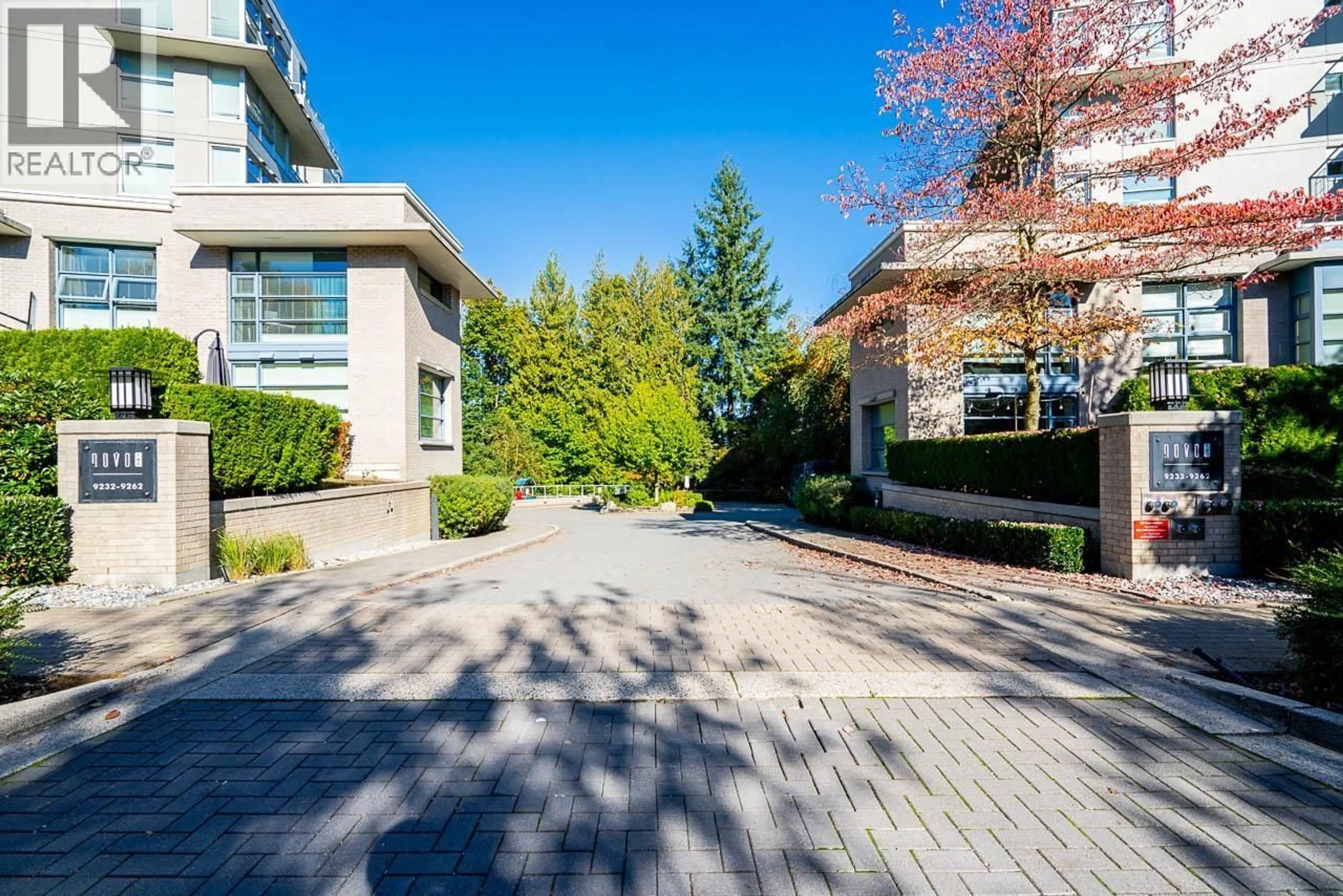 Patio, street for 301 - 9262 UNIVERSITY CRESCENT, Burnaby British Columbia V5A0A4