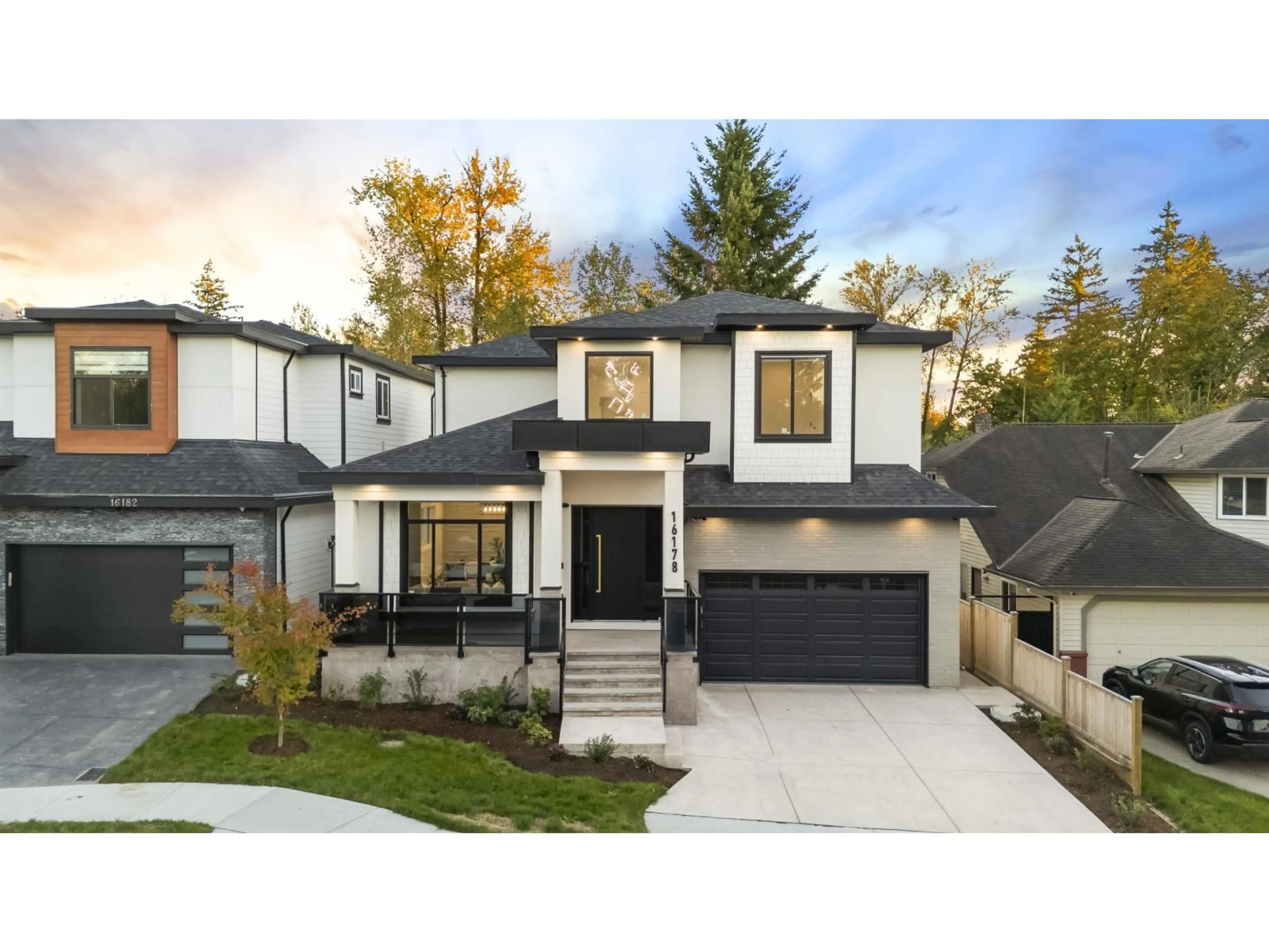 Home with brick exterior material, street for 16178 78, Surrey British Columbia V4N0X4