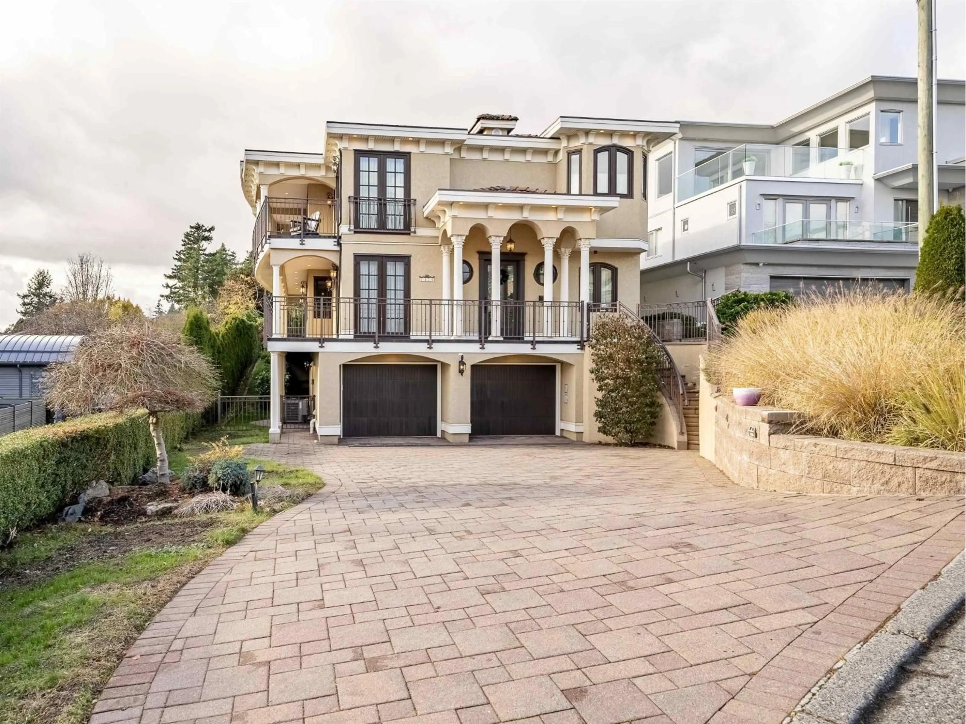 Home with brick exterior material, street for 1375 KERFOOT, White Rock British Columbia V4B3L5