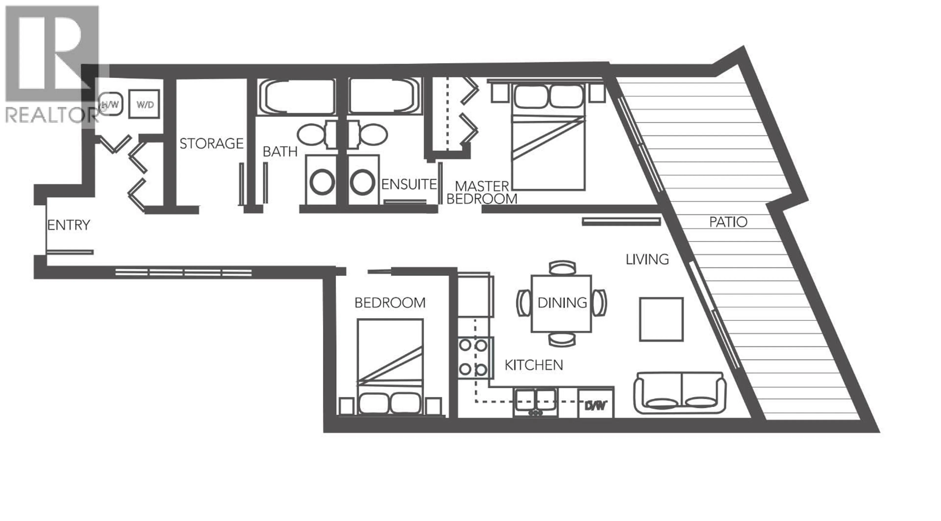 Floor plan for 406 - 3050 KINGSWAY, Vancouver British Columbia V5R5J7
