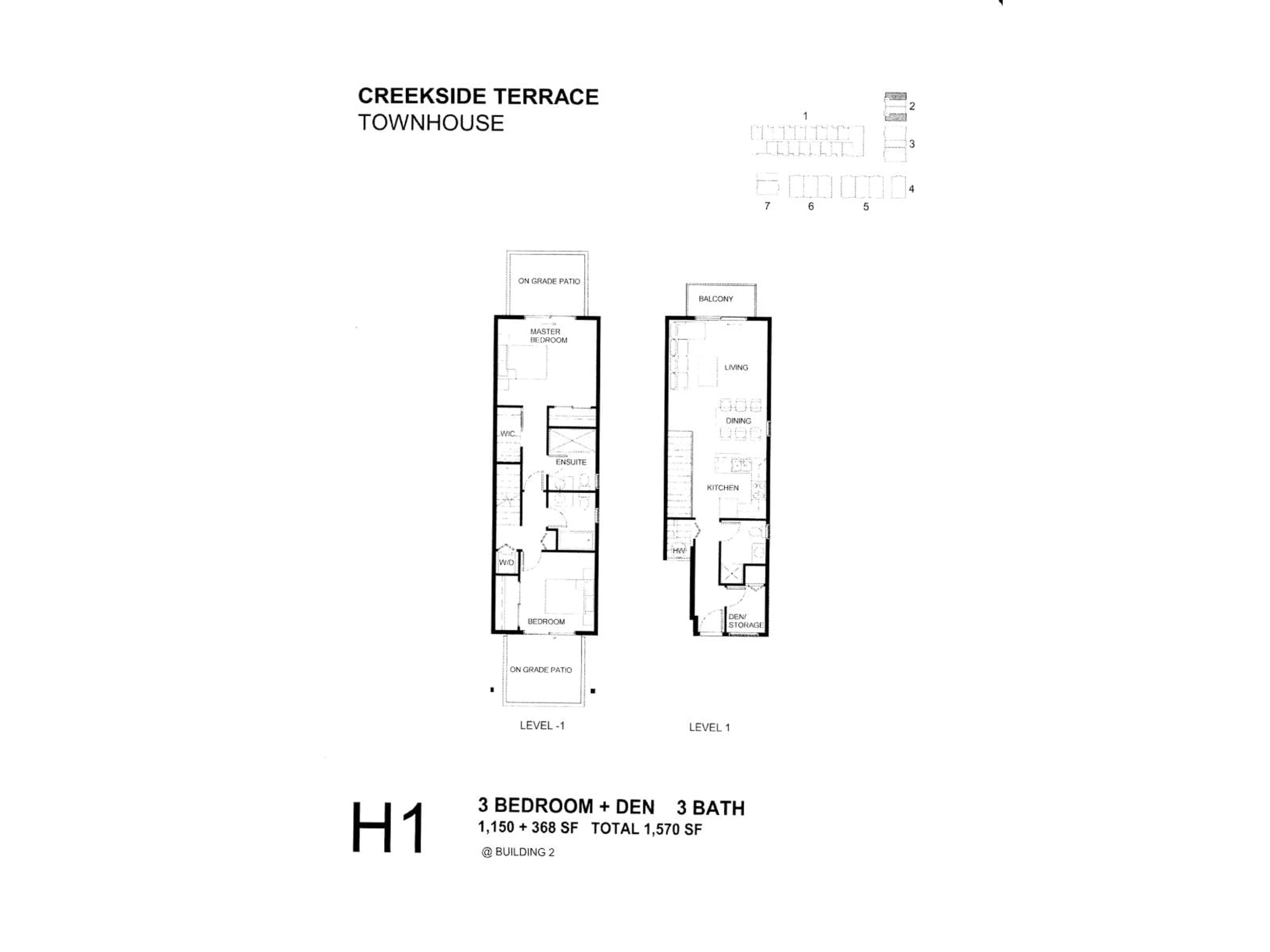 Floor plan for 33 - 6328 KING GEORGE, Surrey British Columbia V3X0L4