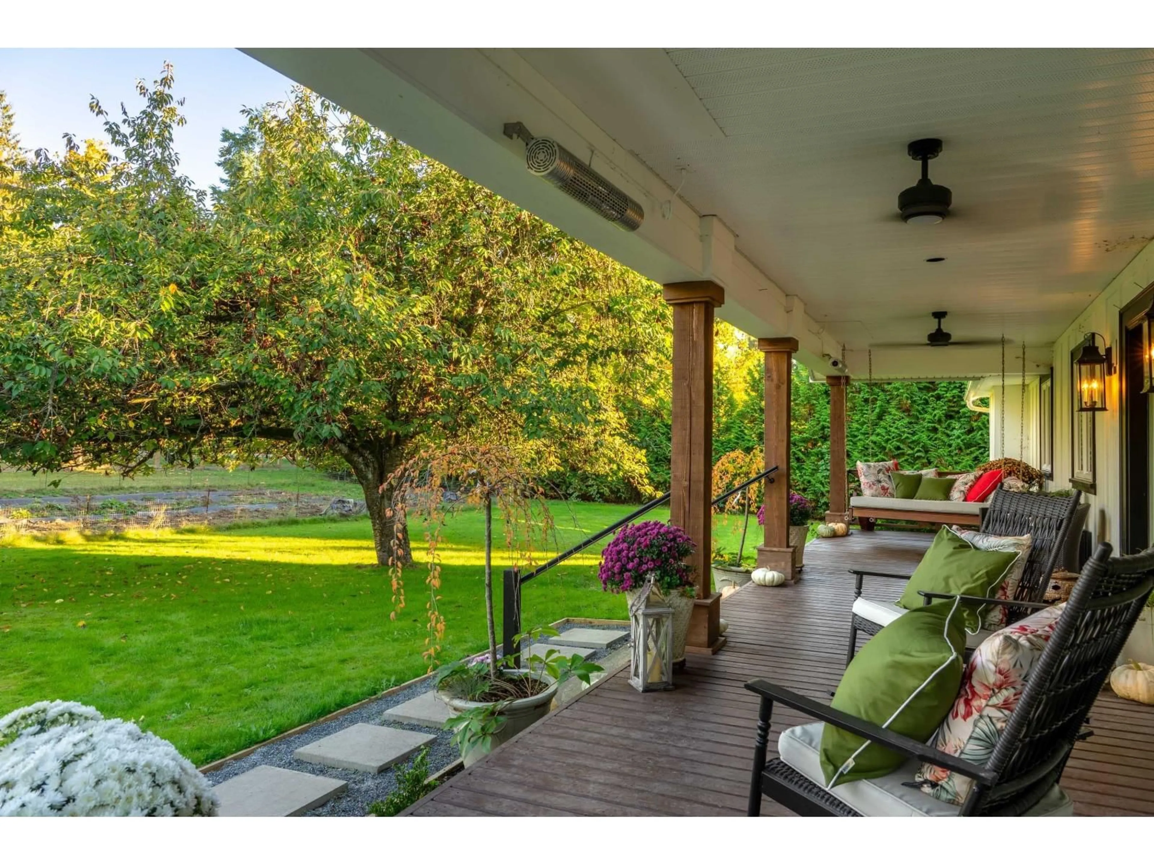 Patio, water/lake/river/ocean view for 5441 256, Langley British Columbia V4W1E7