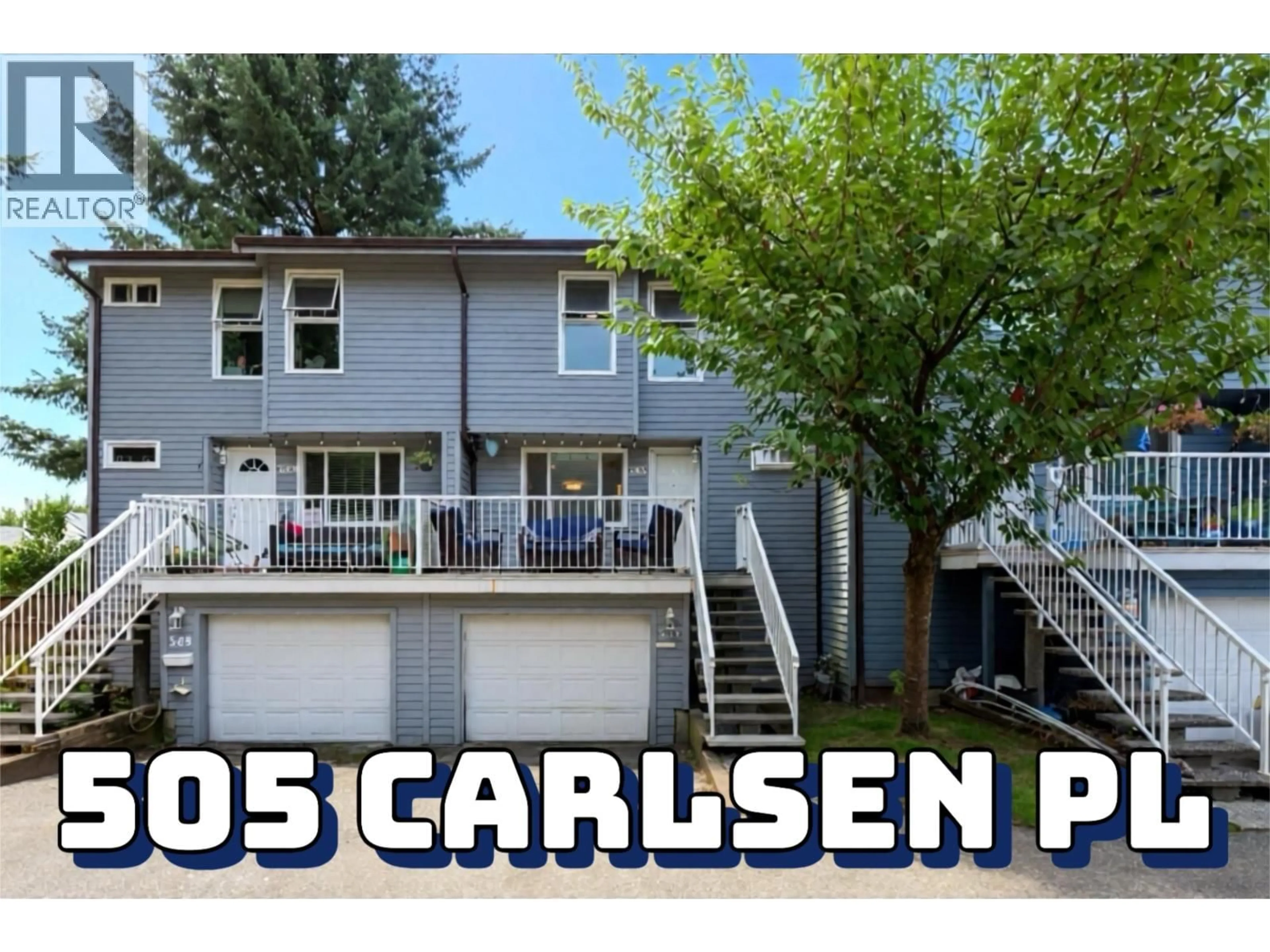 Home with vinyl exterior material, street for 505 CARLSEN PLACE, Port Moody British Columbia V3H4A1
