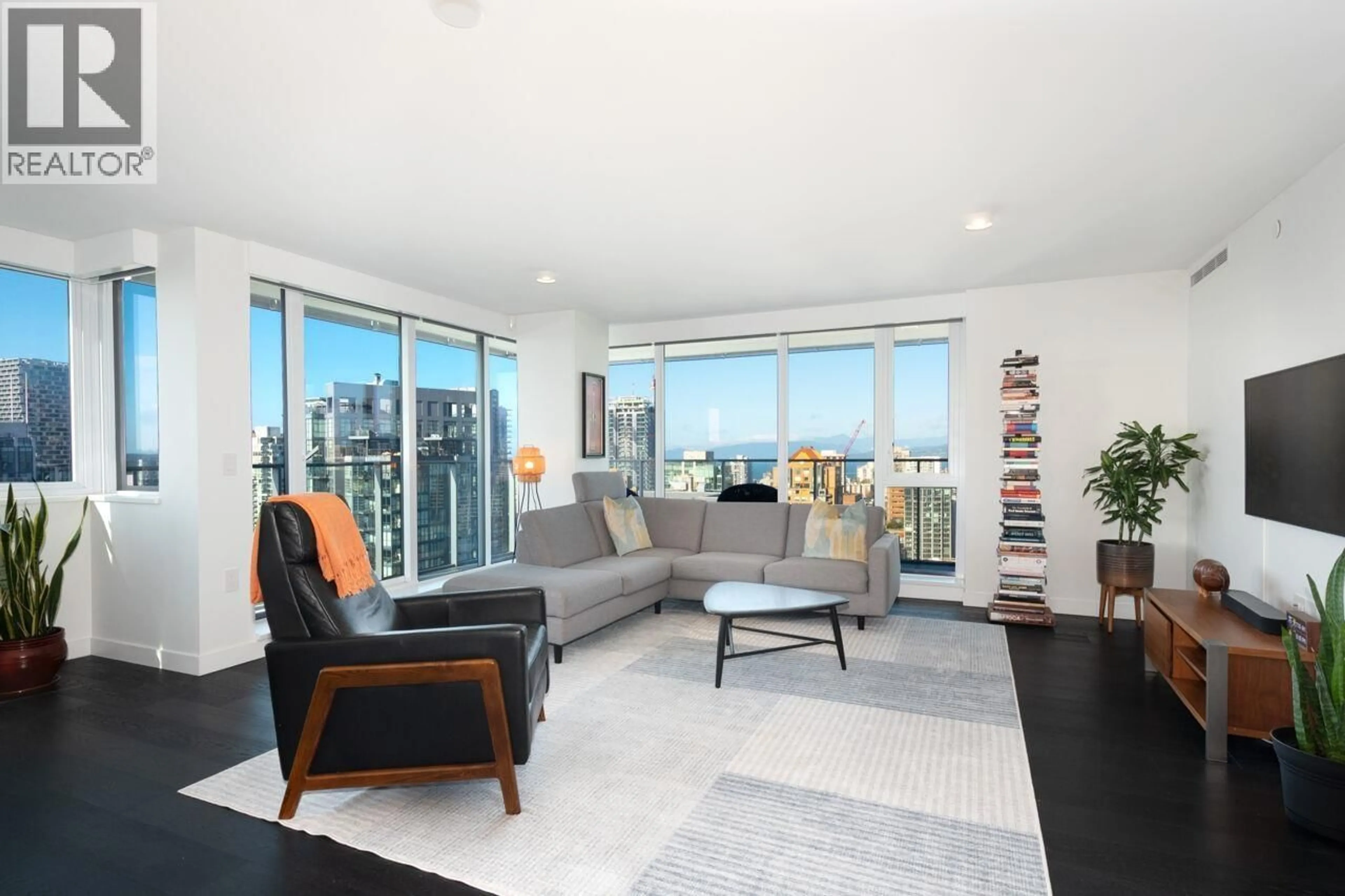 Living room with furniture, unknown for 3206 - 1111 RICHARDS STREET, Vancouver British Columbia V6B0S3