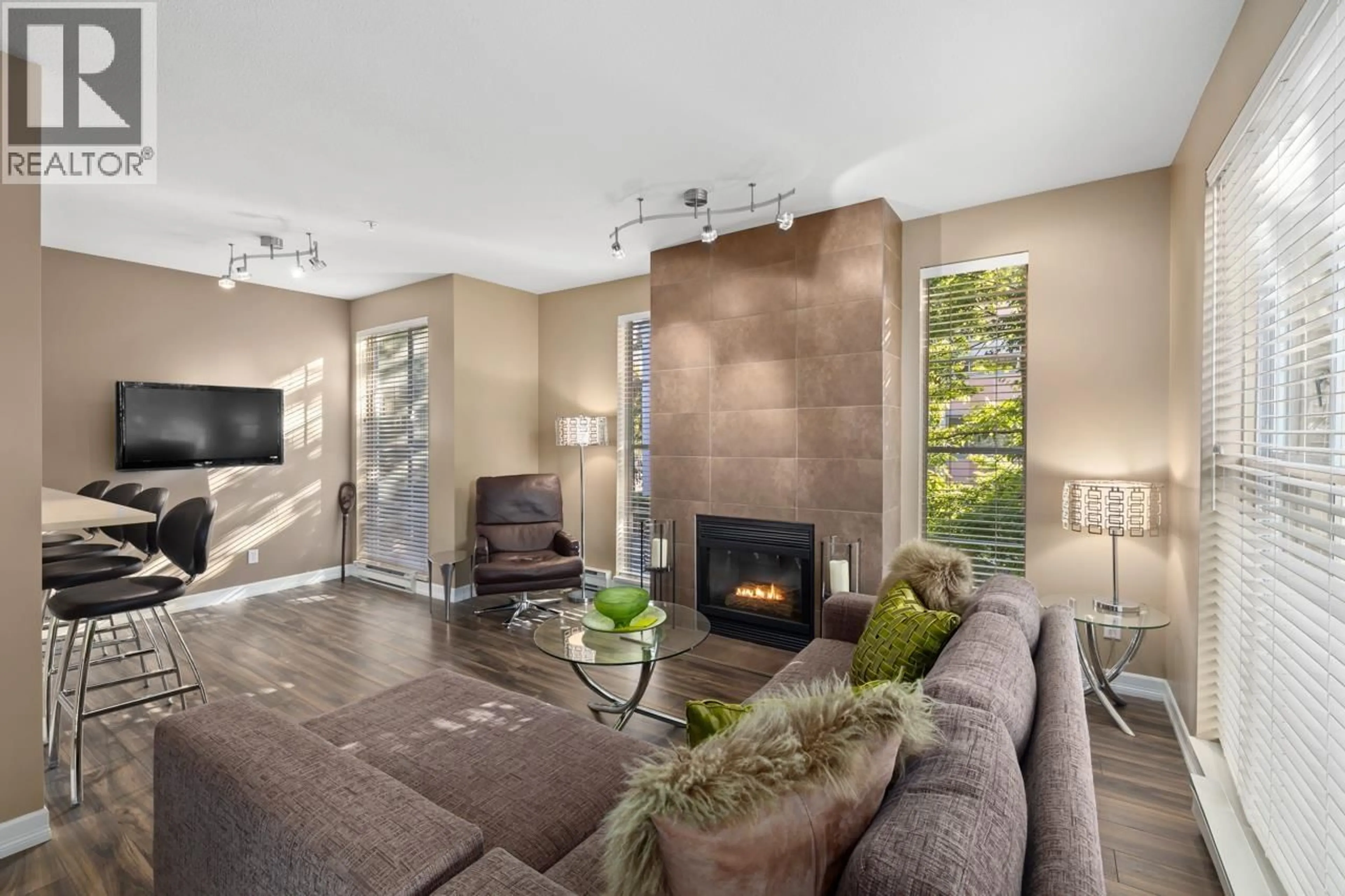 Living room with furniture, unknown for 203 - 1928 NELSON STREET, Vancouver British Columbia V6G1N2