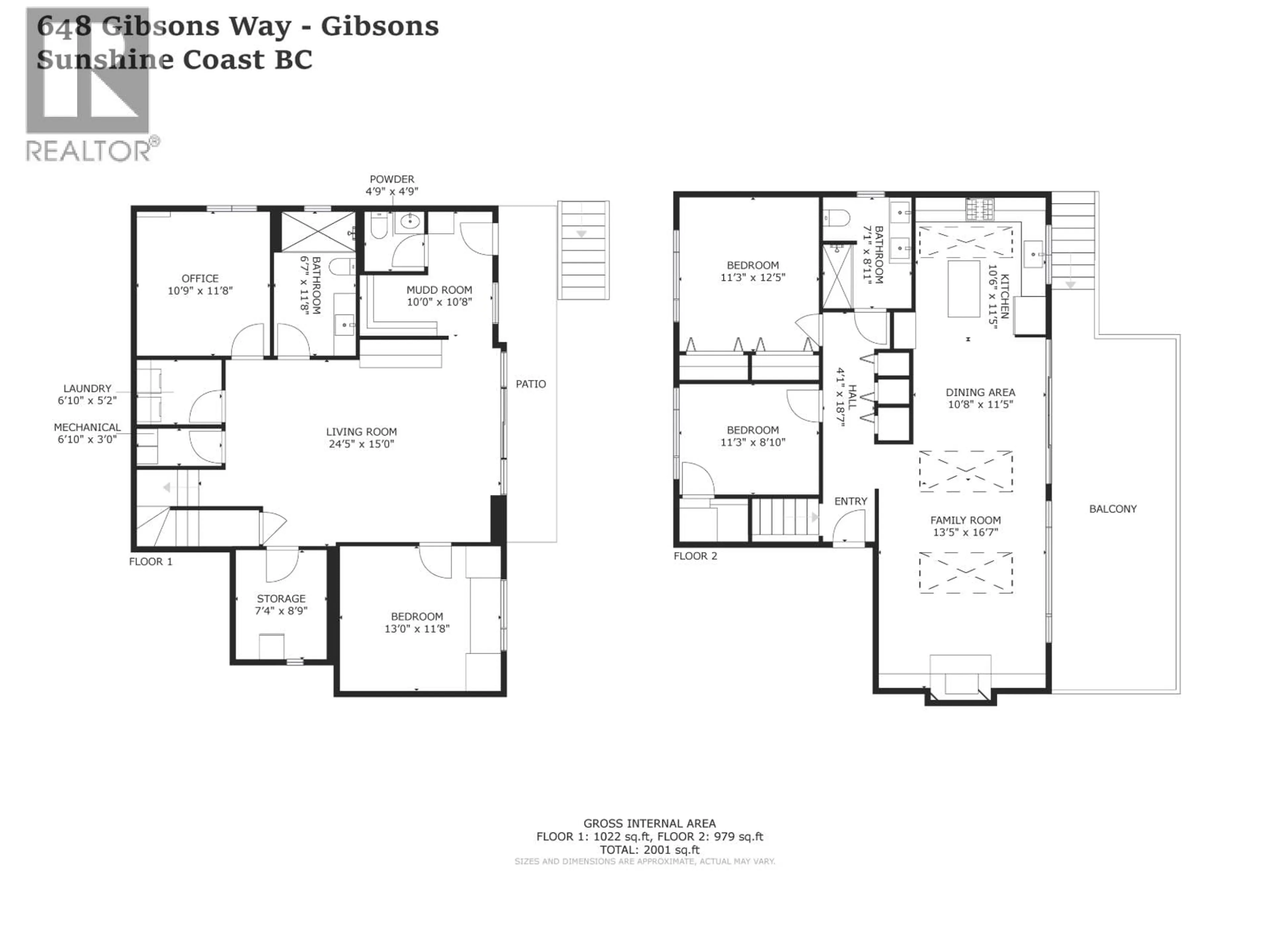 Floor plan for 648 GIBSONS WAY, Gibsons British Columbia V0N1V9
