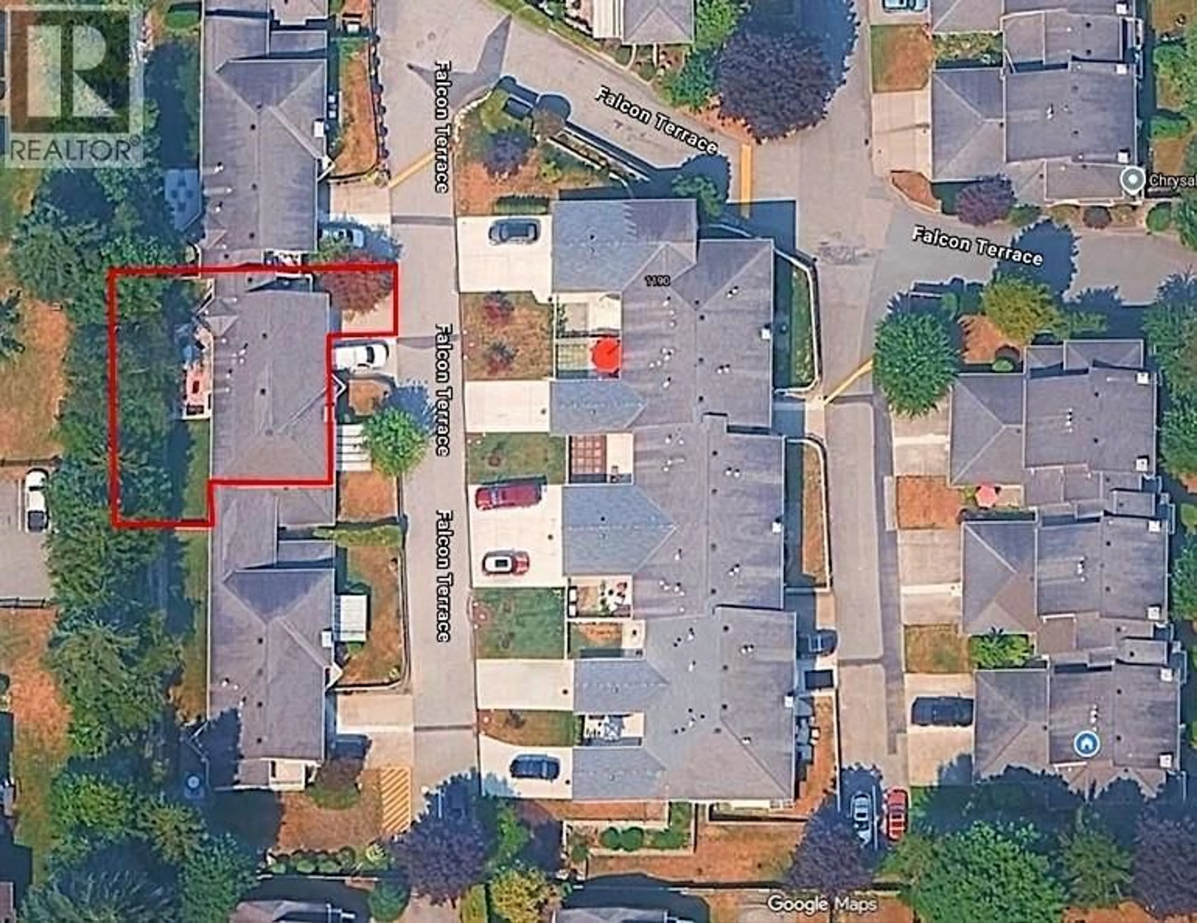 A pic from outside/outdoor area/front of a property/back of a property/a pic from drone, street for 41 - 1190 FALCON DRIVE, Coquitlam British Columbia V3E2M4