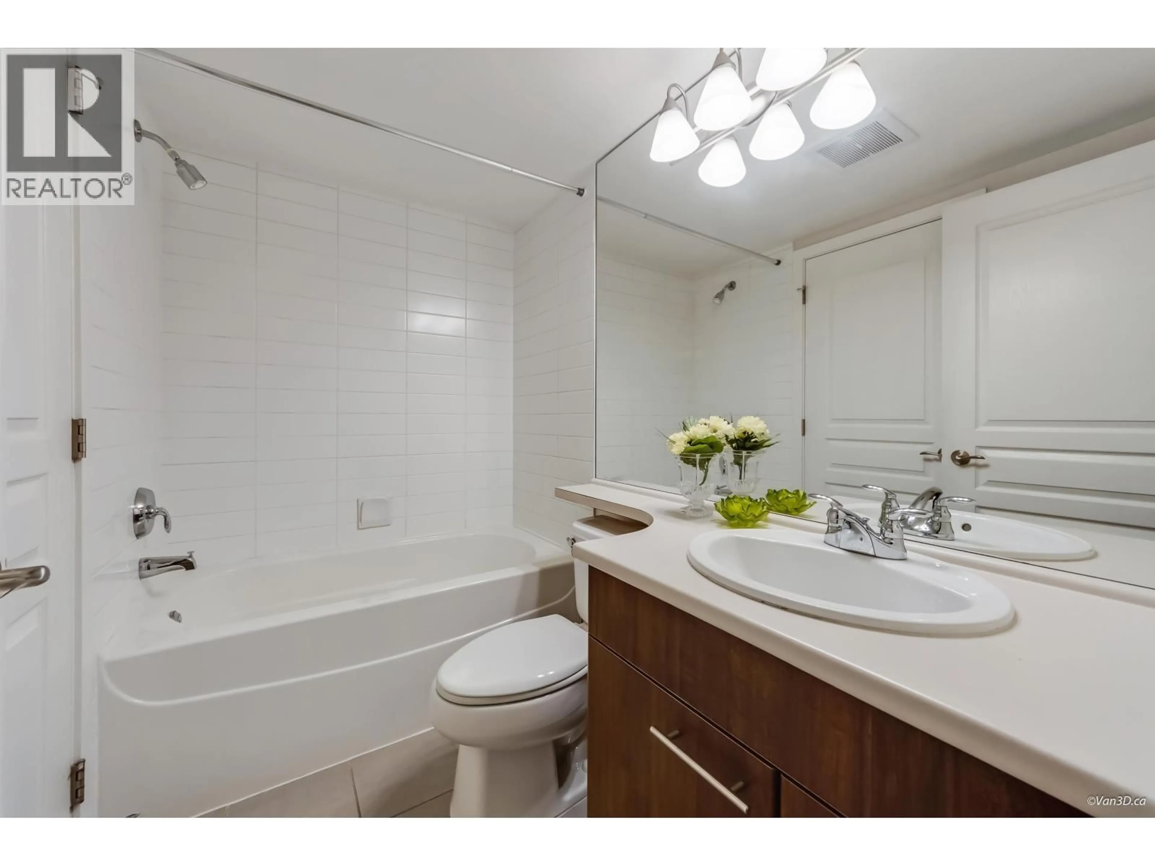 Standard bathroom, ceramic/tile floor for 217 - 4799 BRENTWOOD DRIVE, Burnaby British Columbia V5C0C4