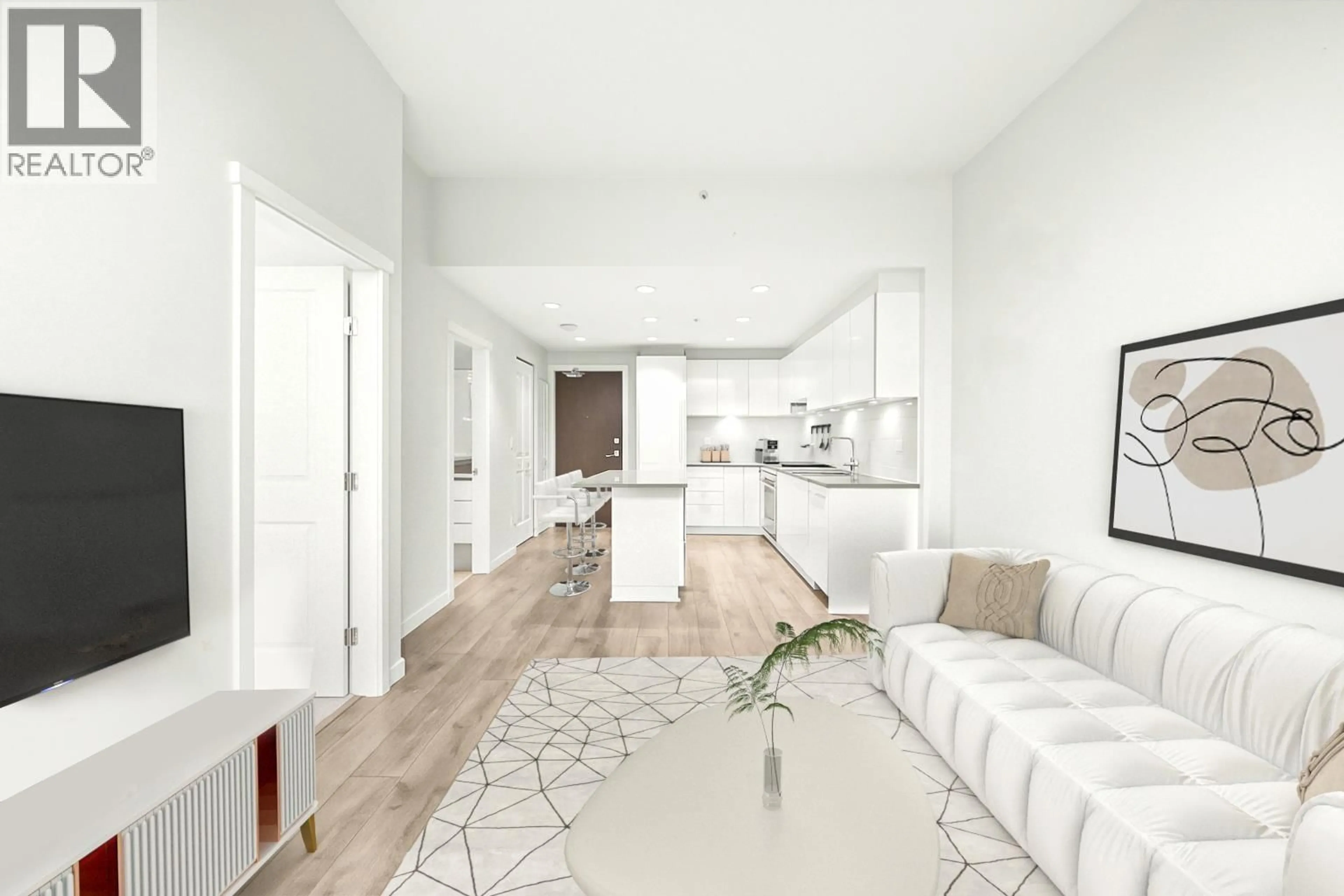 Living room with furniture, unknown for 305 - 2388 MADISON AVENUE, Burnaby British Columbia V5C0K8